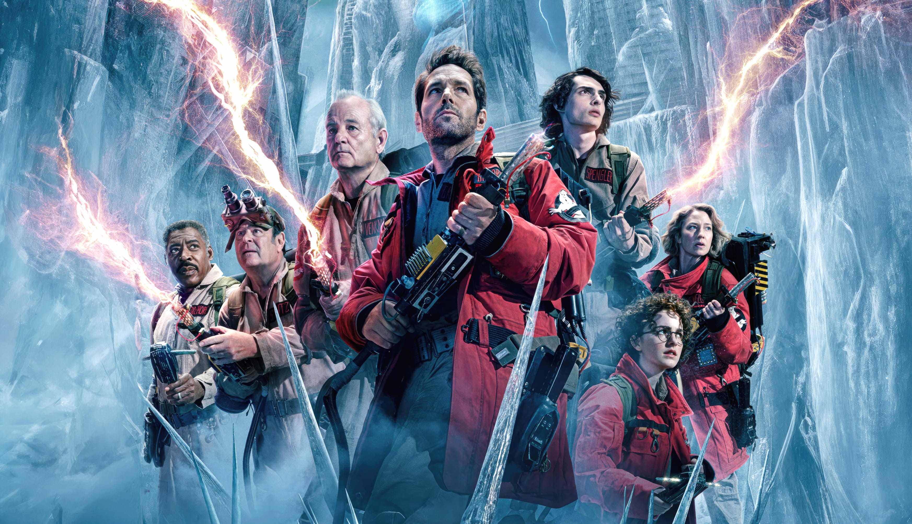 Ghostbusters Frozen Empire wallpapers HD quality