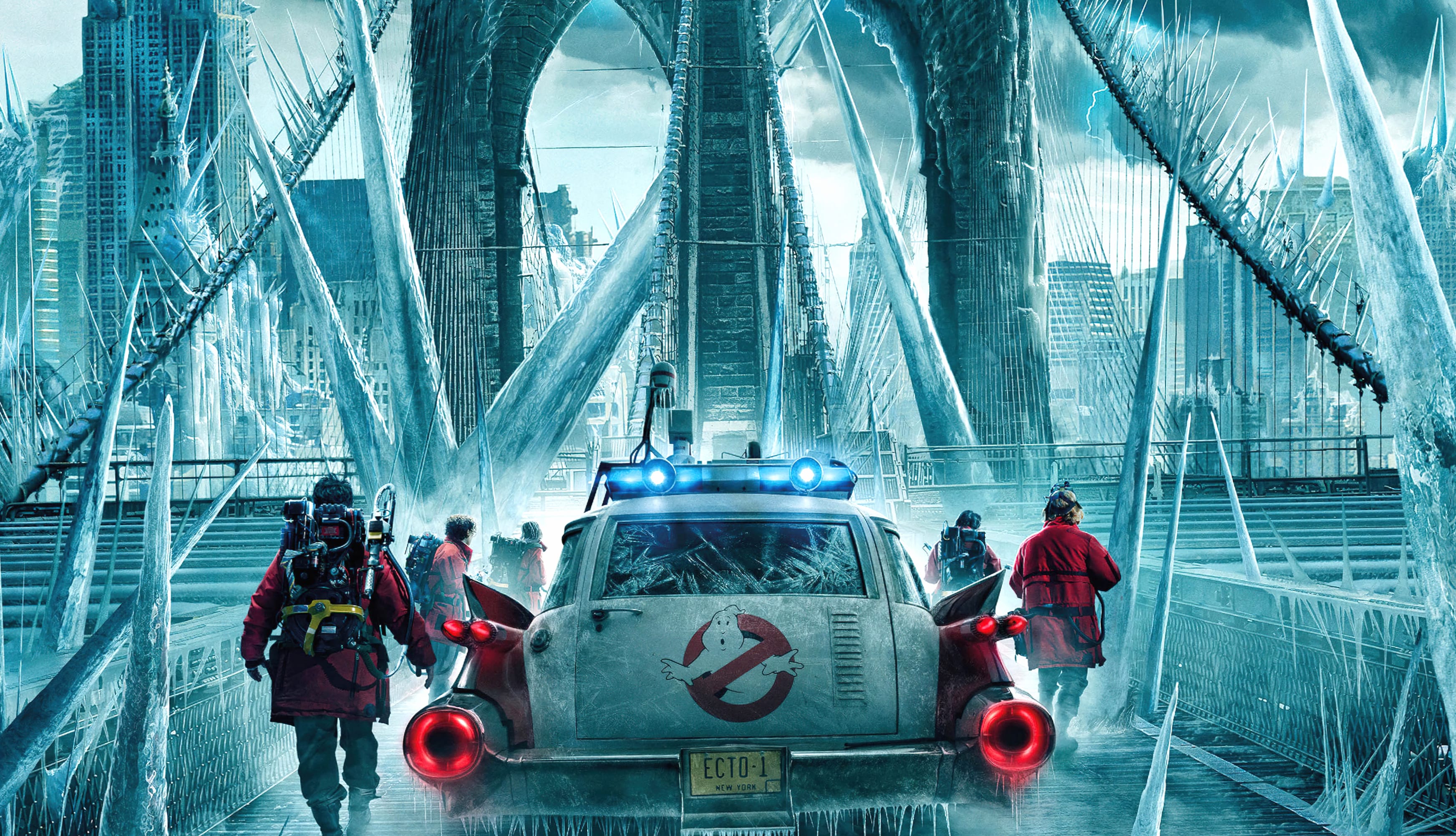 Ghostbusters Frozen Empire 2024 Movies wallpapers HD quality