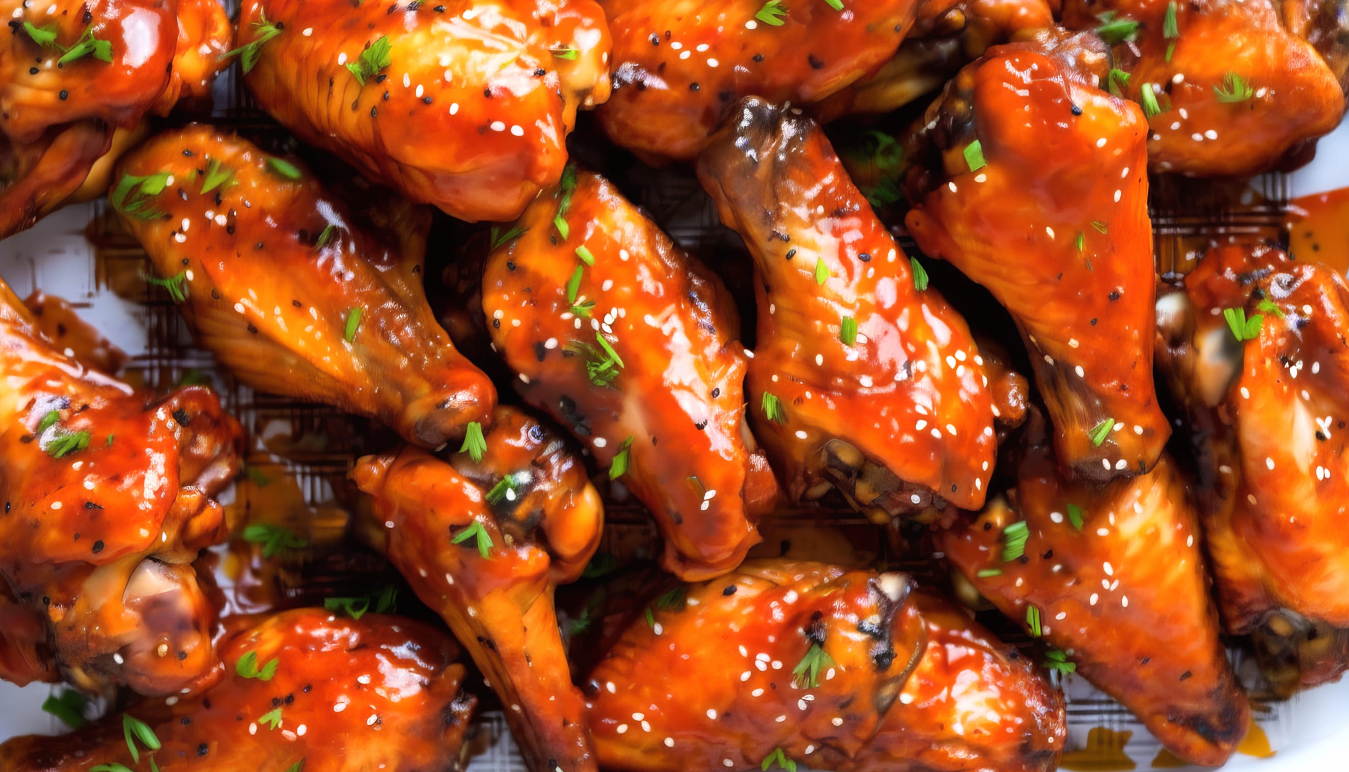 Glazed Chicken Wings wallpapers HD quality