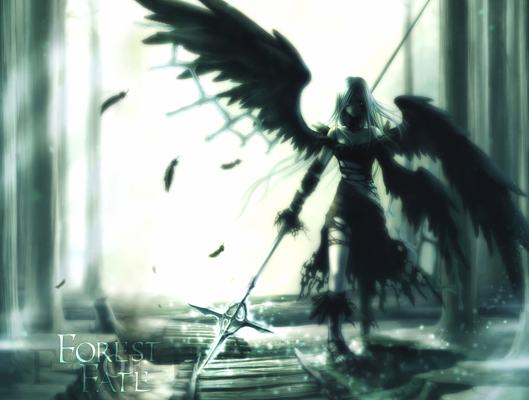 Gothic Angel Warrior wallpapers HD quality