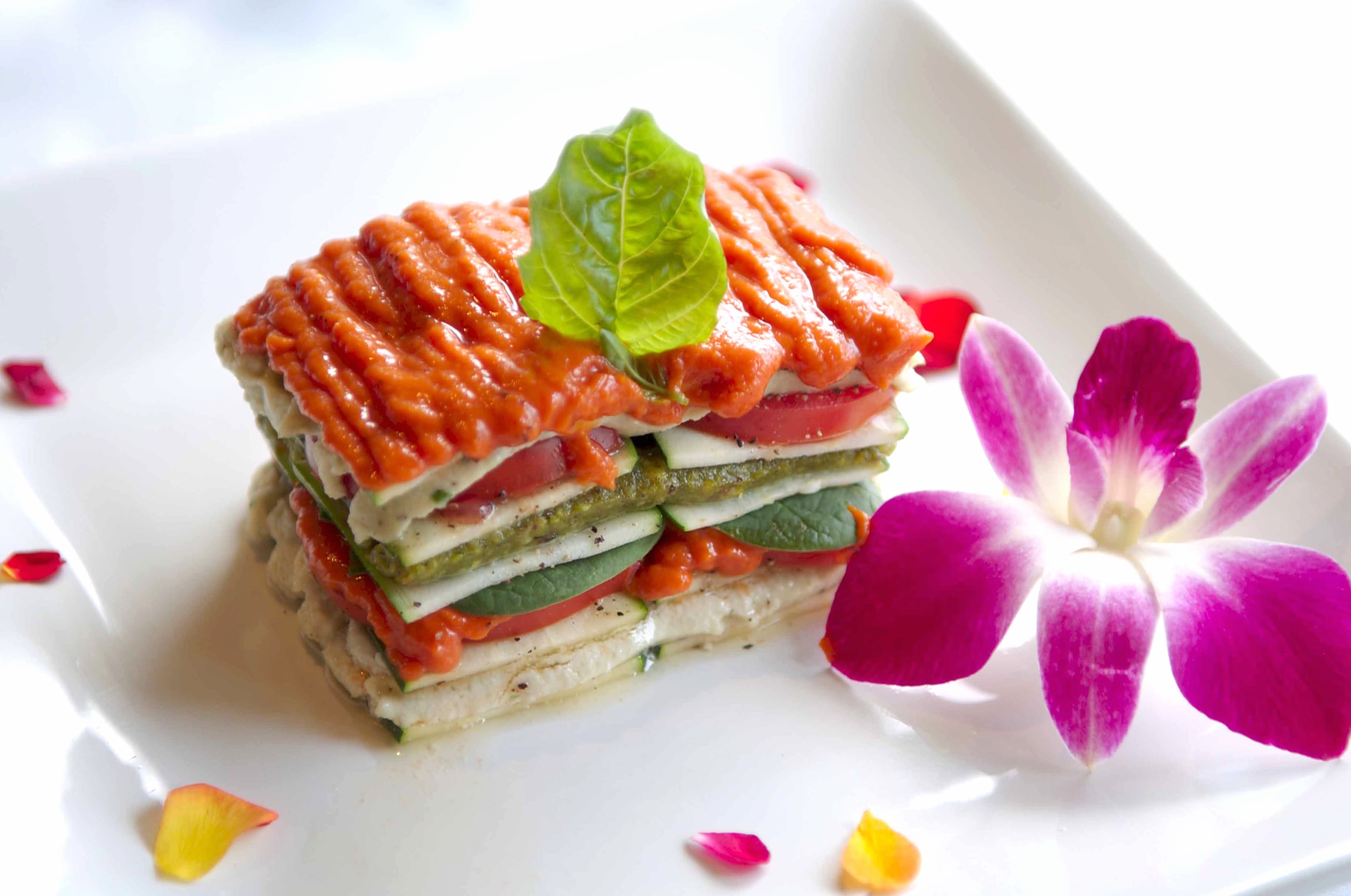 Gourmet Layered Meal - wallpapers HD quality