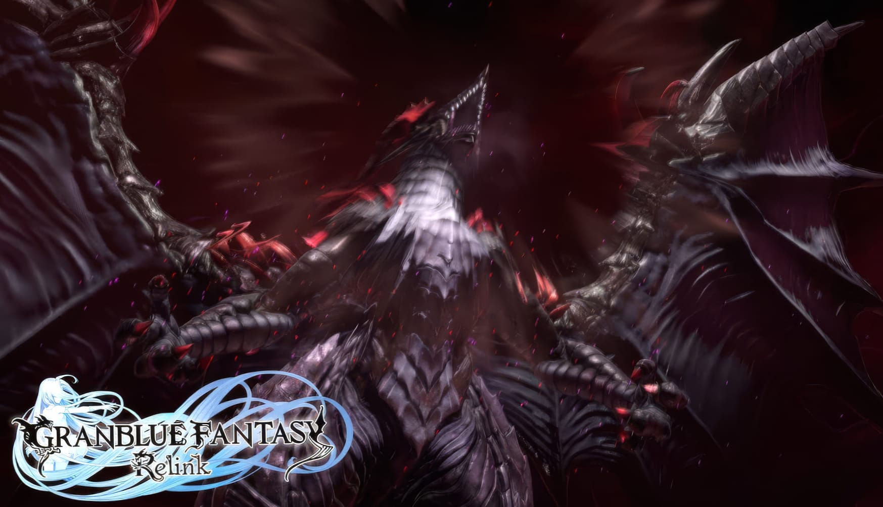 Granblue Fantasy Relink - Epic Boss Battle Scene at 1920 x 1080 HD size wallpapers HD quality