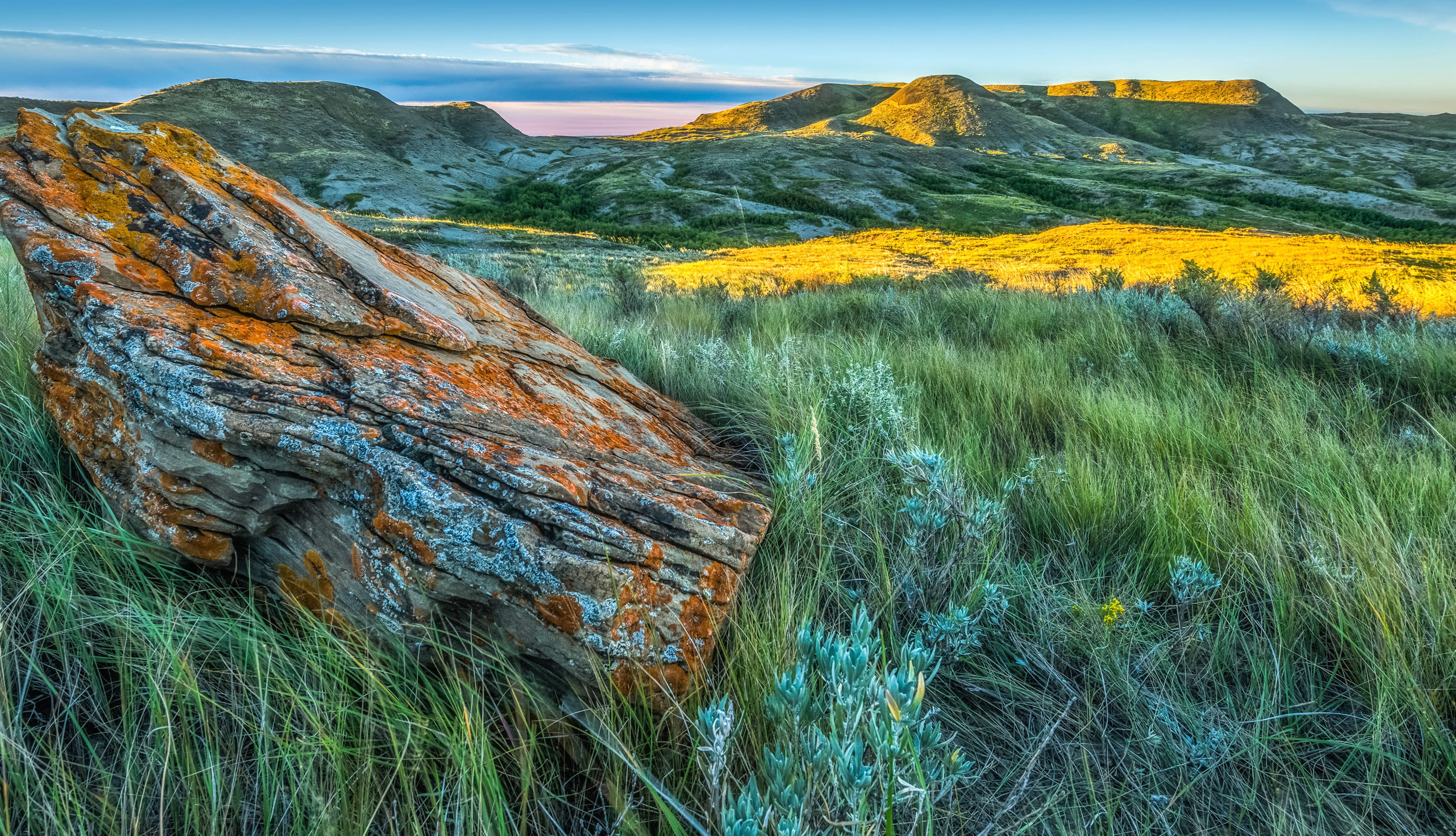 Grasslands National Park Nature Landscape at 1152 x 864 size wallpapers HD quality