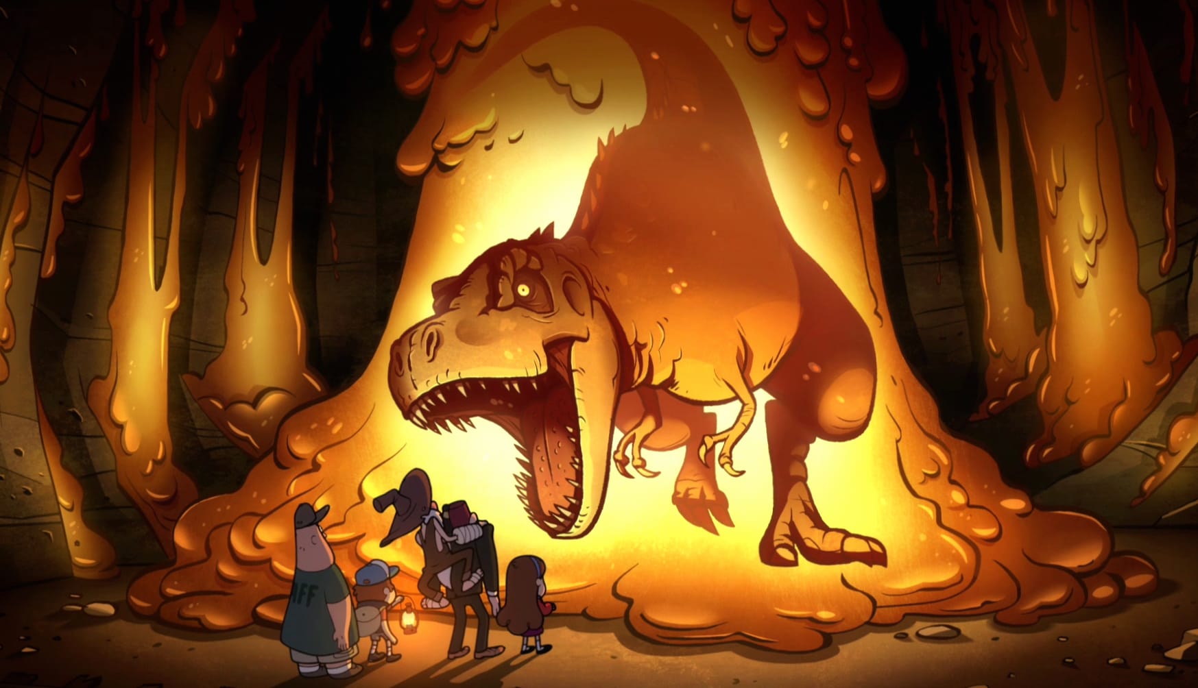 Gravity Falls T-Rex Adventure wallpapers HD quality