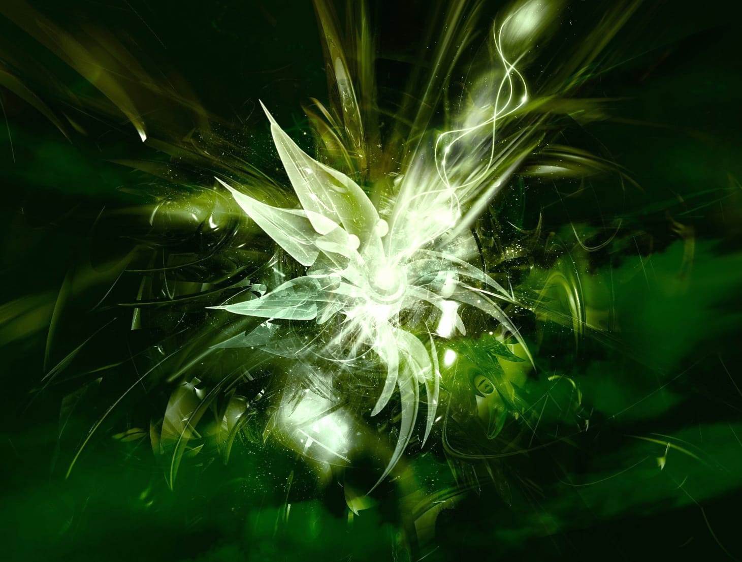 Green Abstract Texture at 1366 x 768 HD size wallpapers HD quality