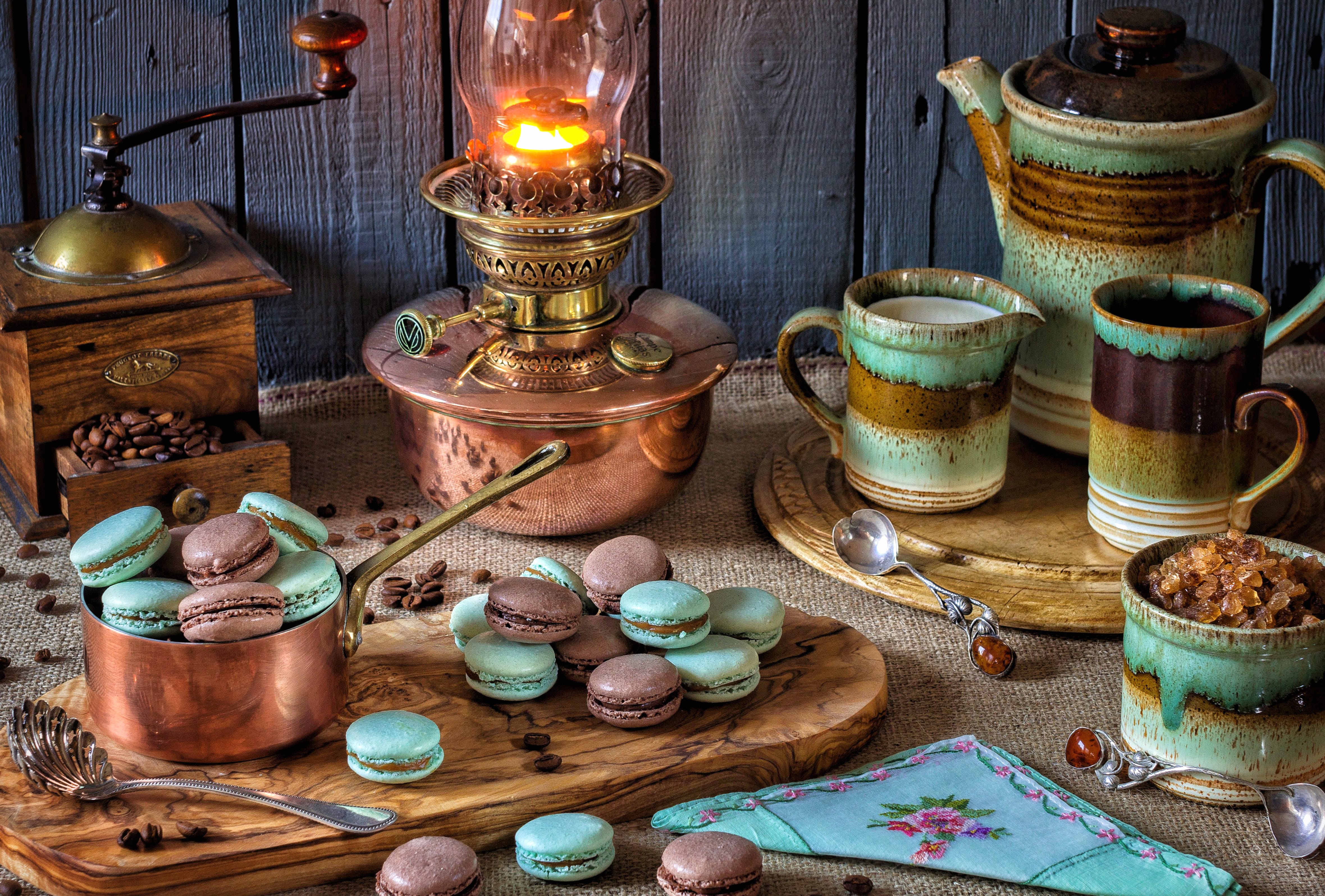 Grinder Sweets Macaron Food Still Life at 1920 x 1080 HD size wallpapers HD quality