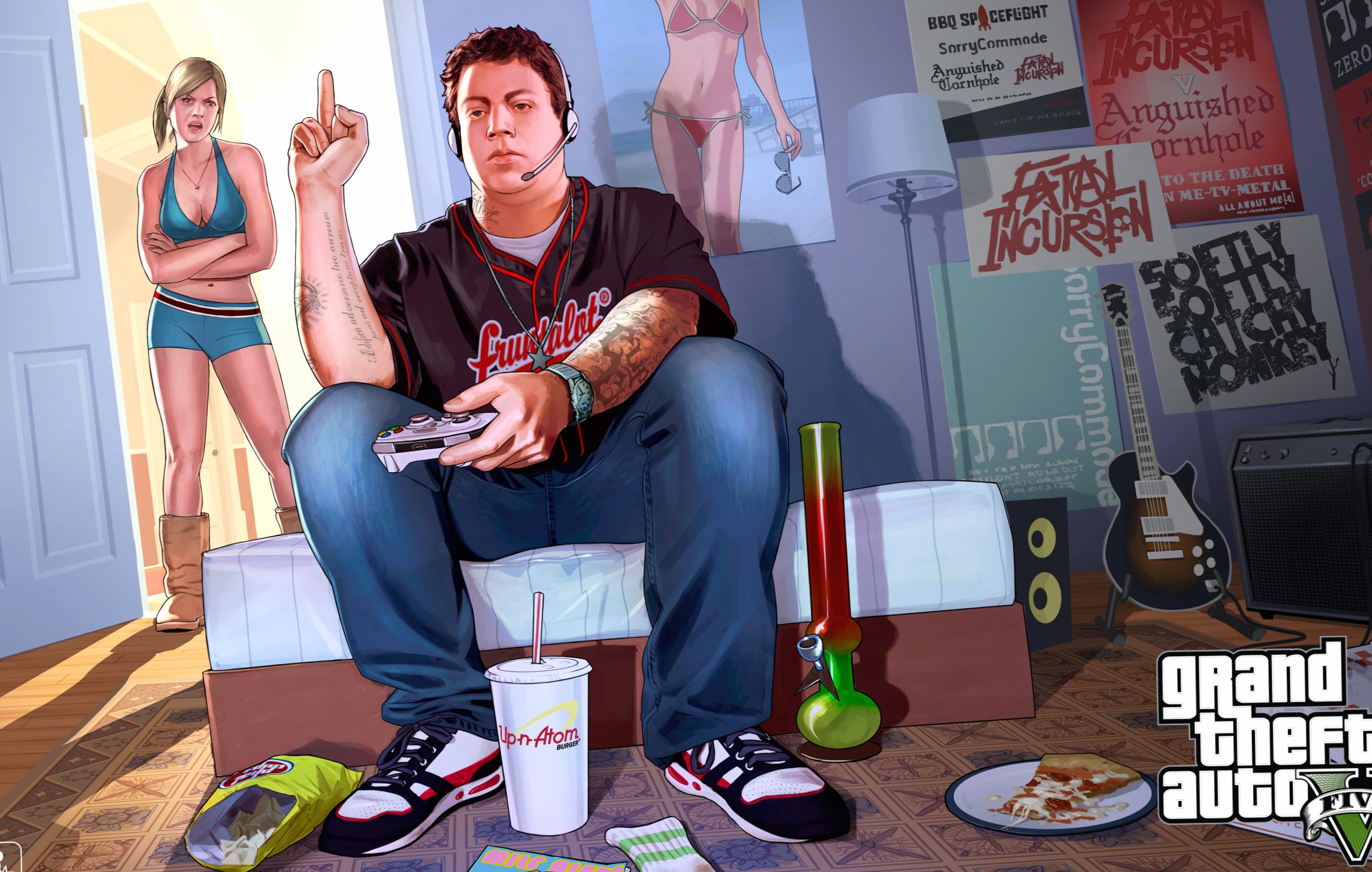 GTA V De Santa Siblings HQ Wallpaper wallpapers HD quality