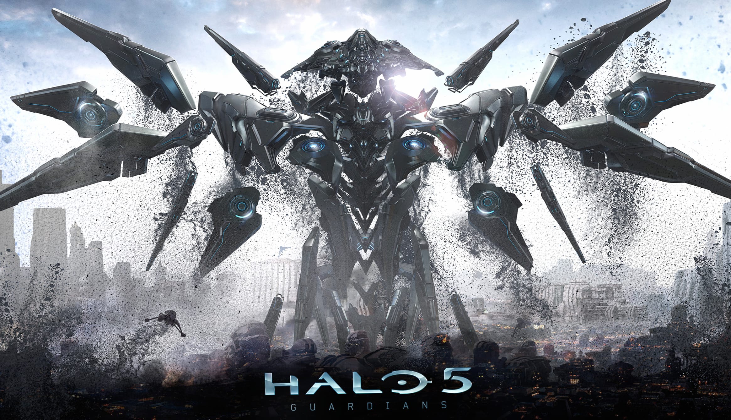 Halo 5 Guardians Epic Battle at 1600 x 1200 size wallpapers HD quality