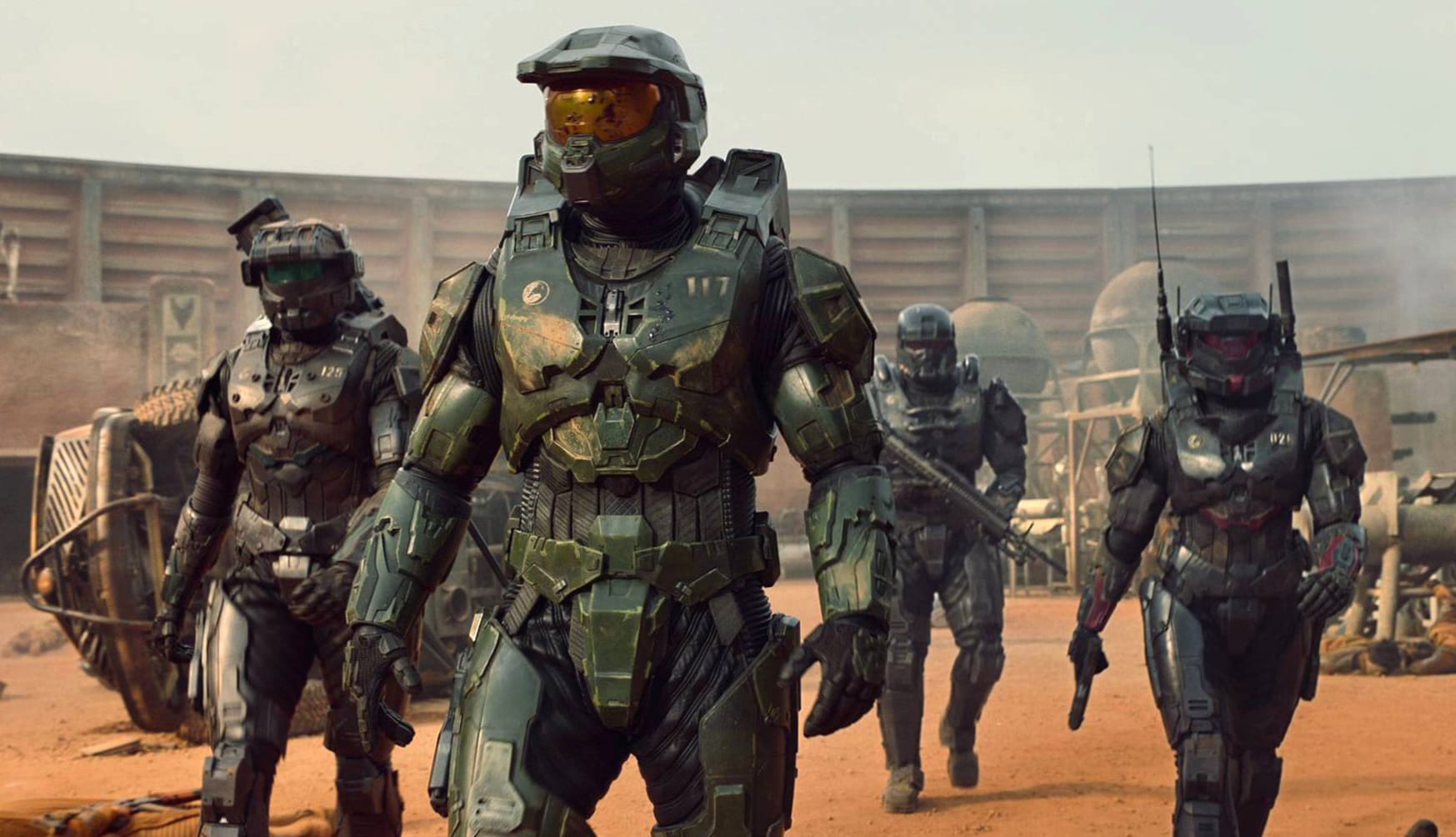 Halo TV Series - Spartan Squad March at 320 x 480 iPhone size wallpapers HD quality