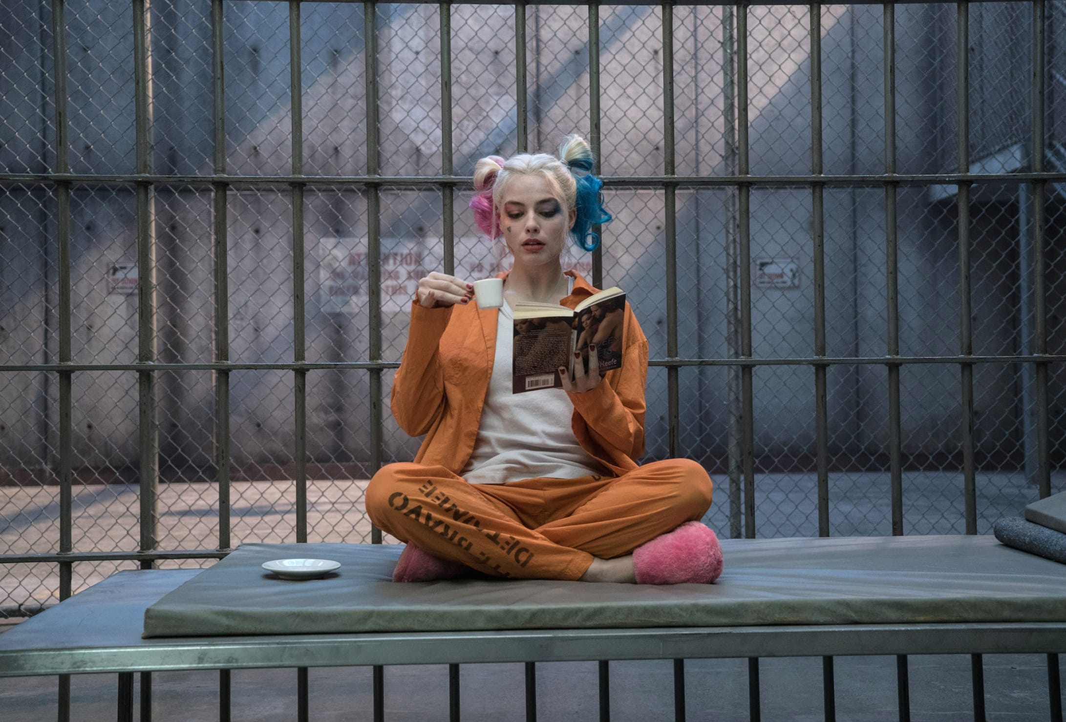 Harley Quinn in Jail - Suicide Squad at 2048 x 2048 iPad size wallpapers HD quality