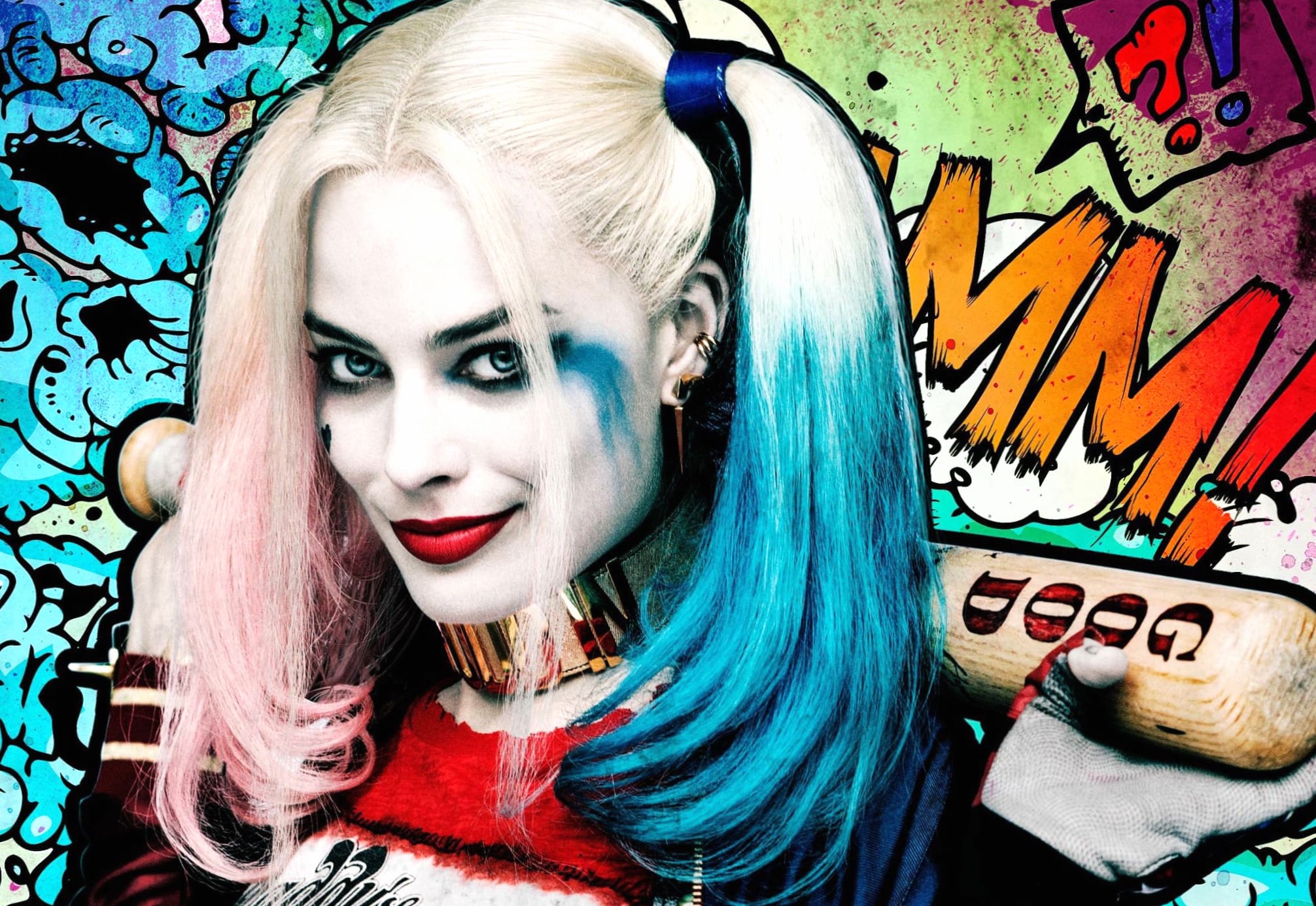 Harley Quinn Two-Toned Hair wallpapers HD quality