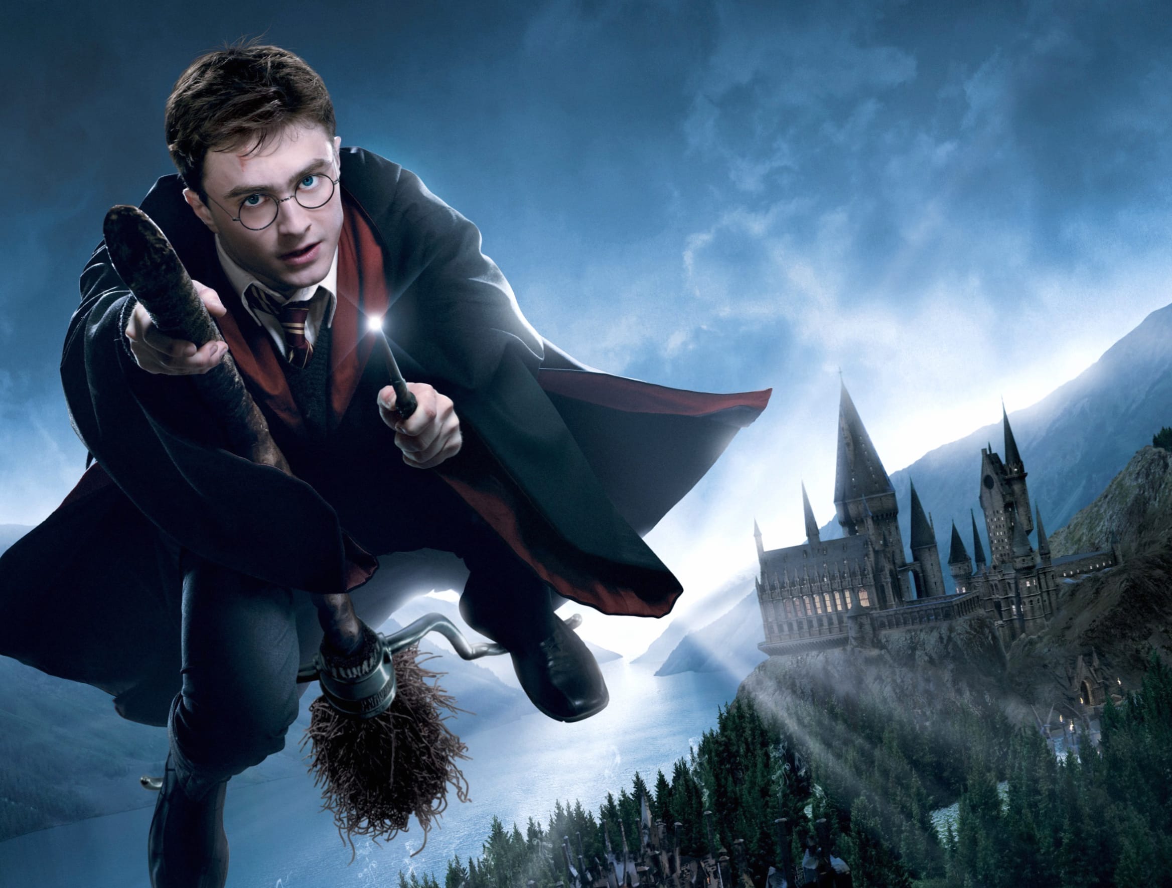 Harry Potter at Hogwarts at 1536 x 864 HD size wallpapers HD quality