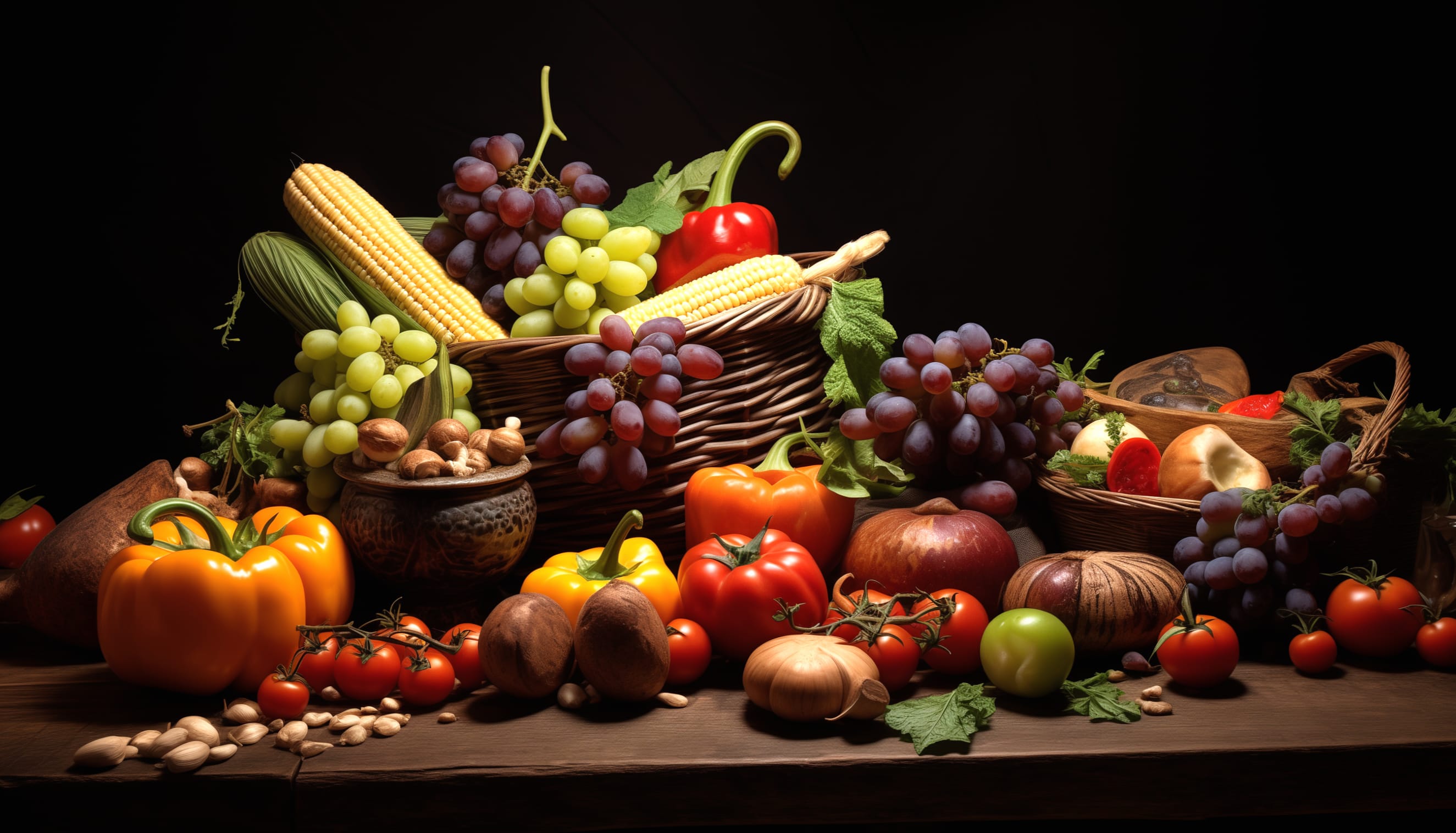 Harvest Bounty Still Life wallpapers HD quality