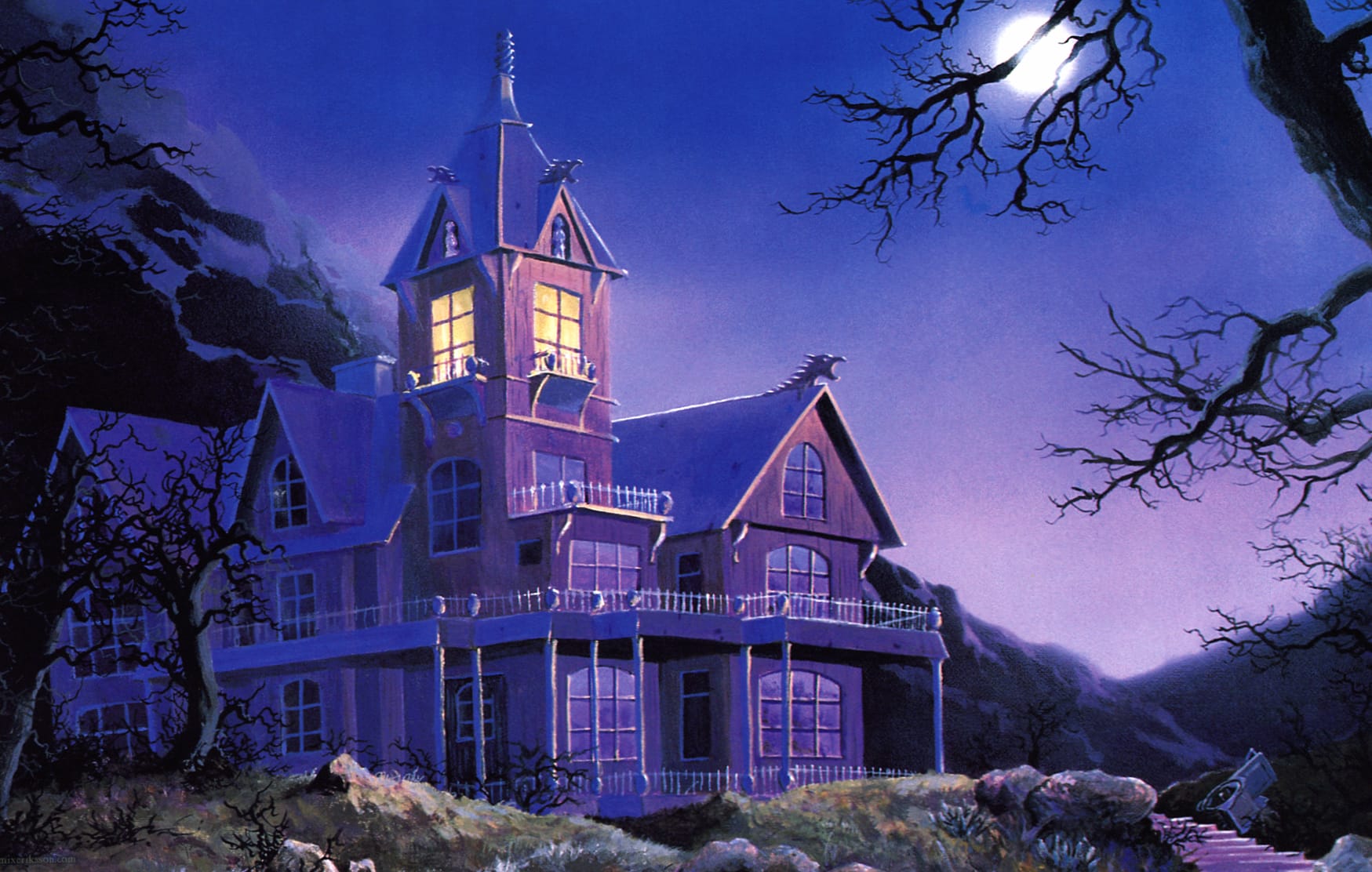 Haunted House A Heavy Metal Halloween Vibe wallpapers HD quality