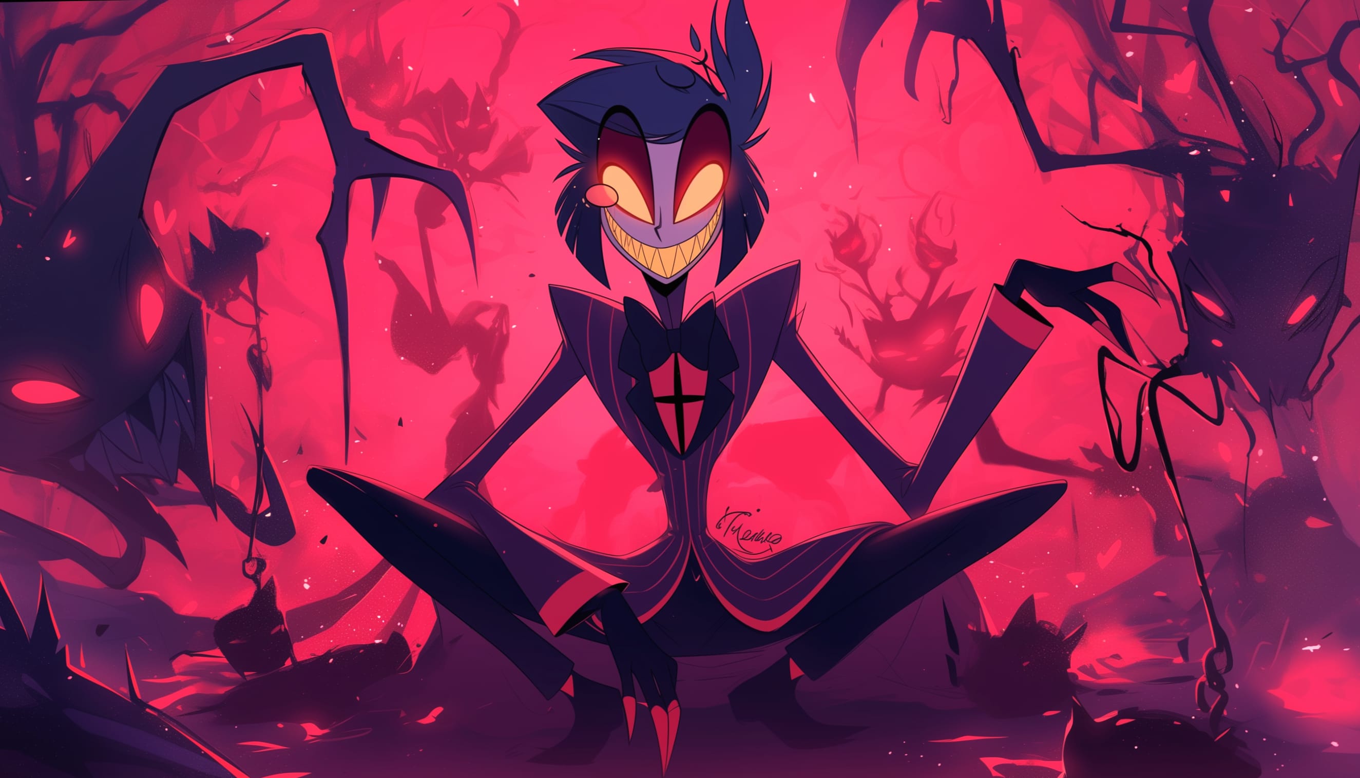 Hazbin Hotel Alastor wallpapers HD quality