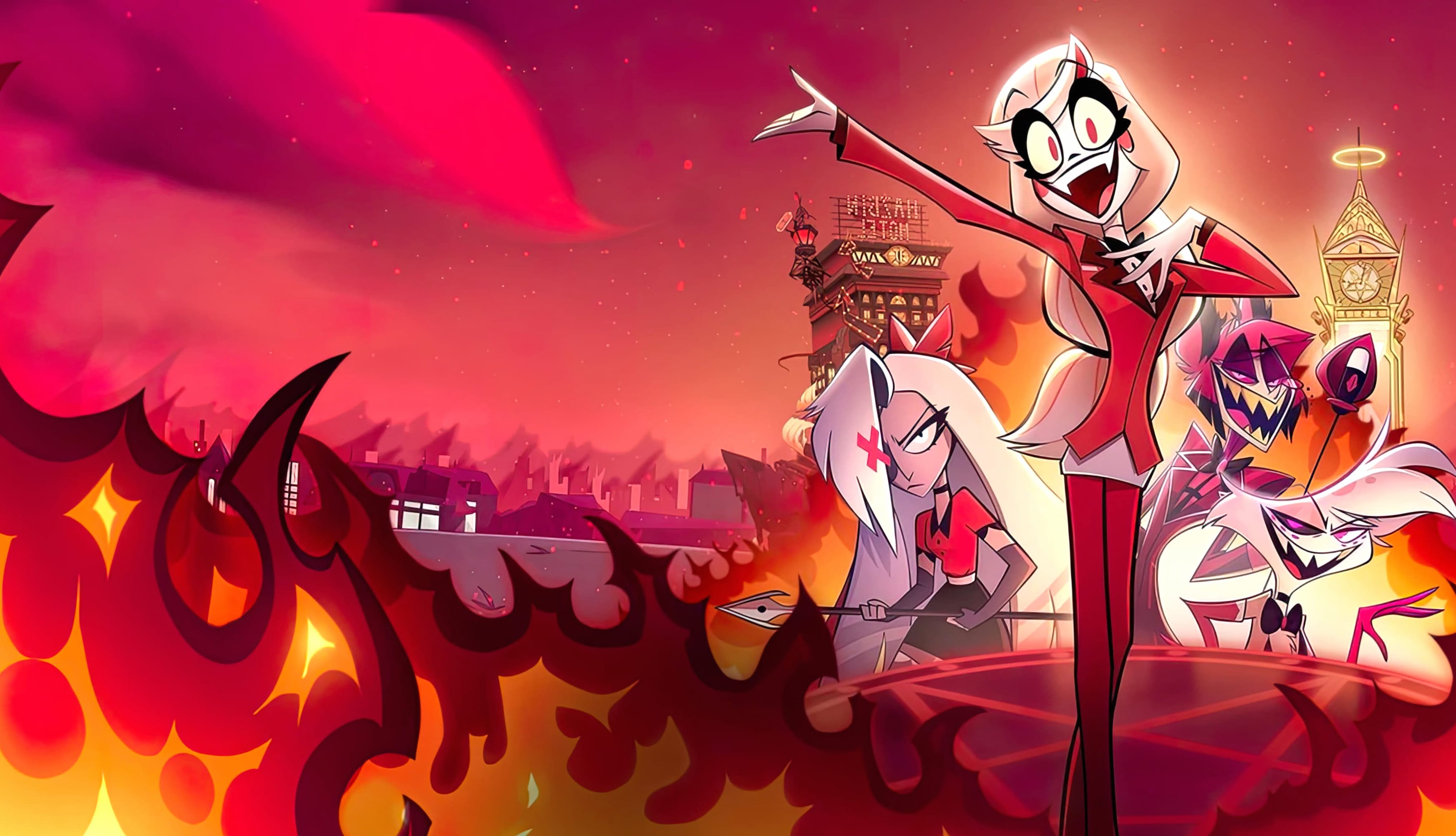 Hazbin Hotel Anime series wallpapers HD quality