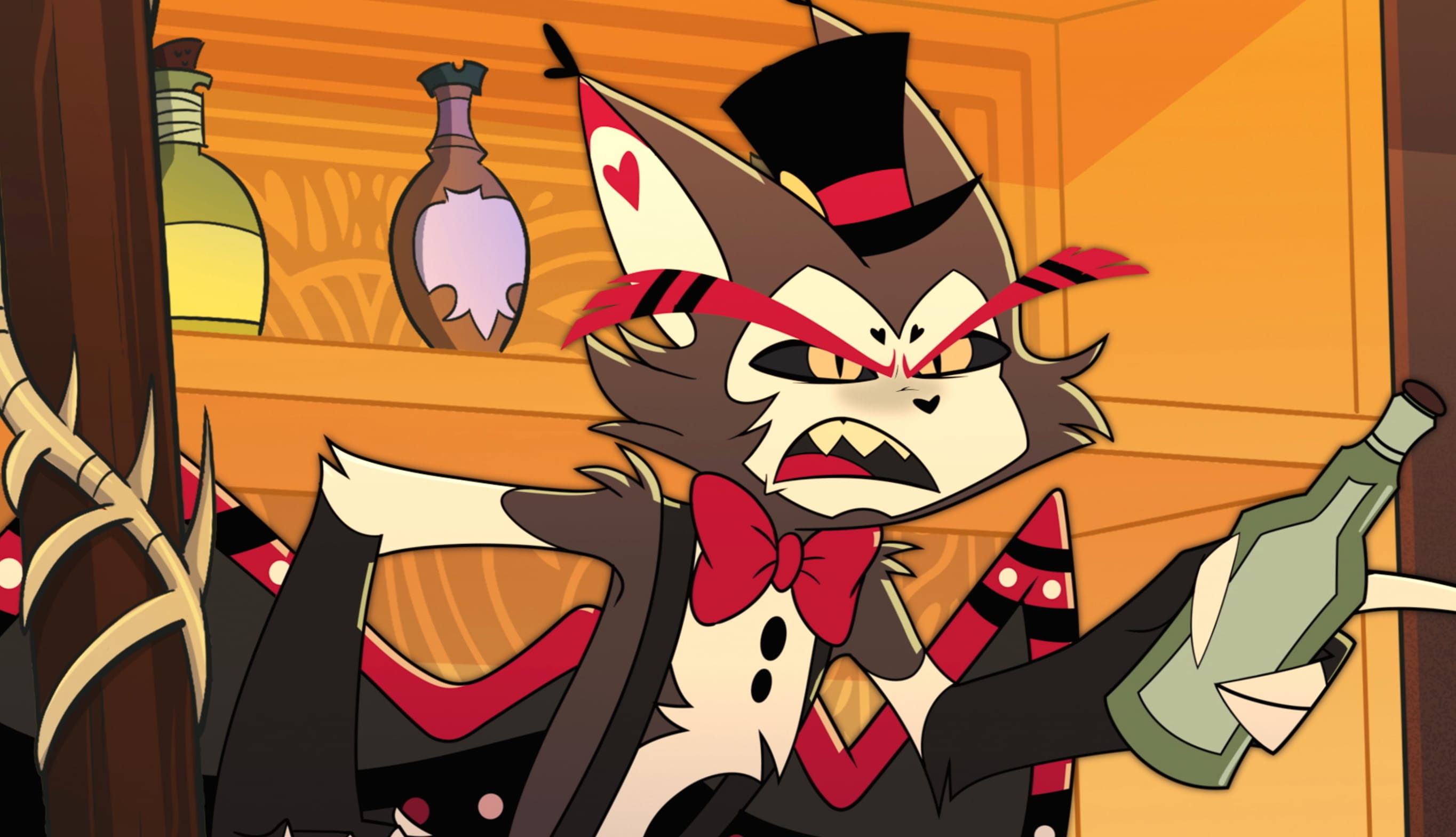 Hazbin Hotel Husk - Animated TV Show Character Background wallpapers HD quality