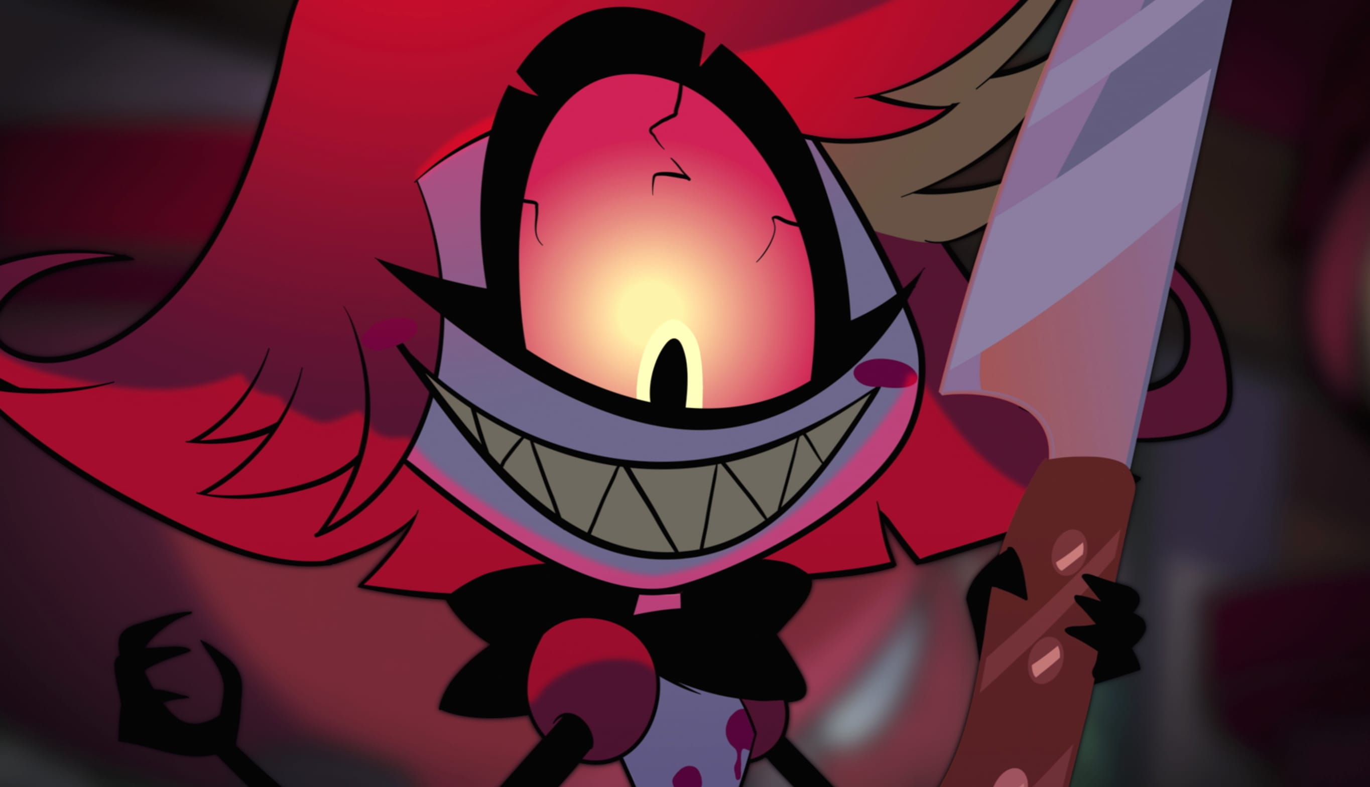 Hazbin Hotel Niffty - Vibrant Animated Show Background wallpapers HD quality