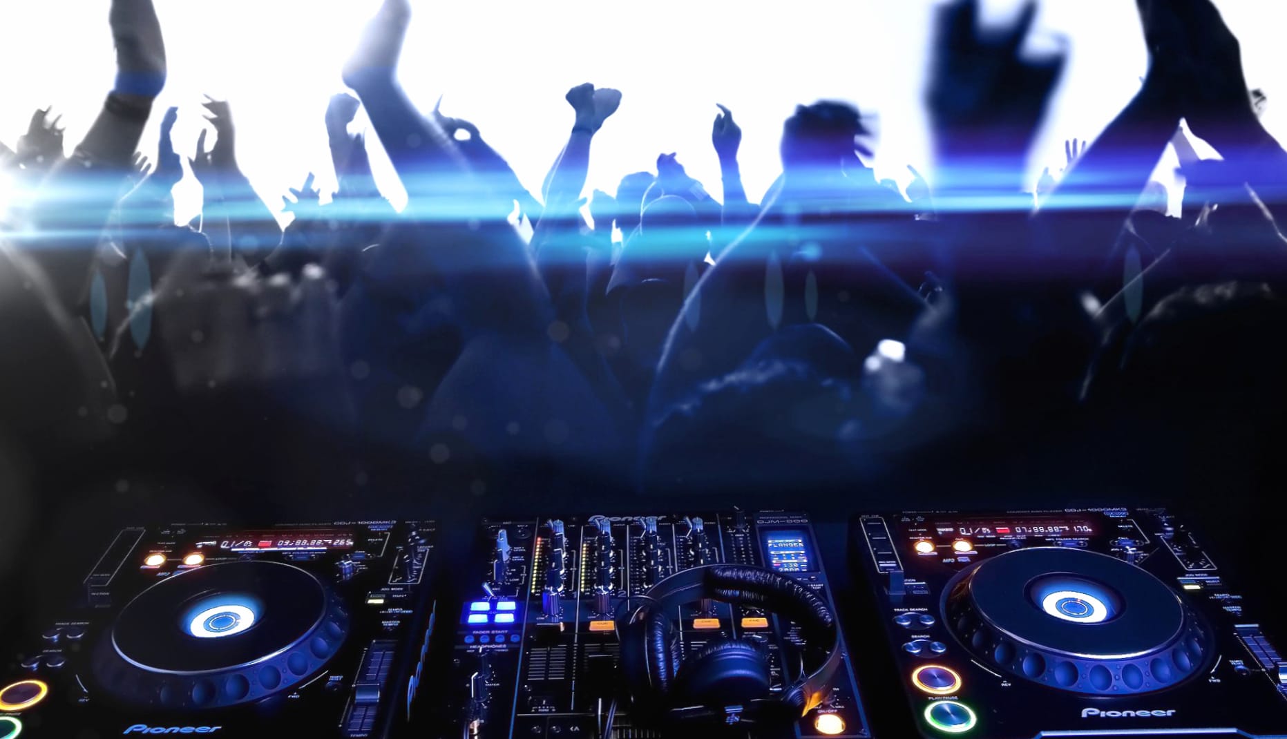 HD Dance Fever DJ Pioneer at the Console wallpapers HD quality