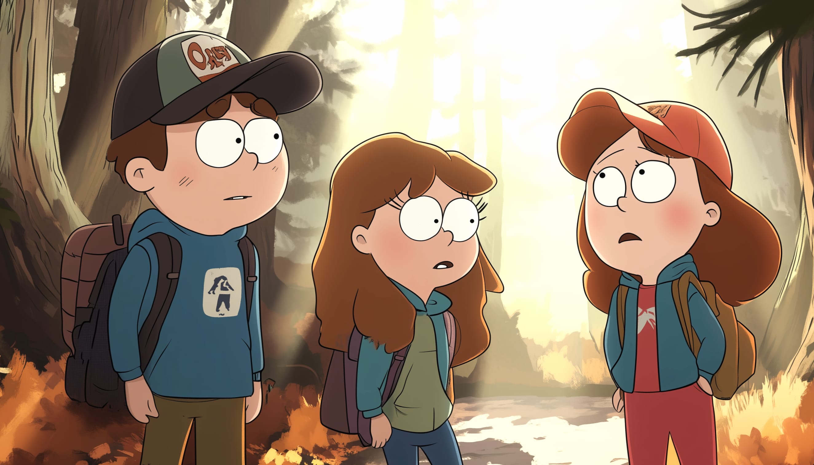 HD Wallpaper of Mabel and Dipper Pines from Gravity Falls wallpapers HD quality