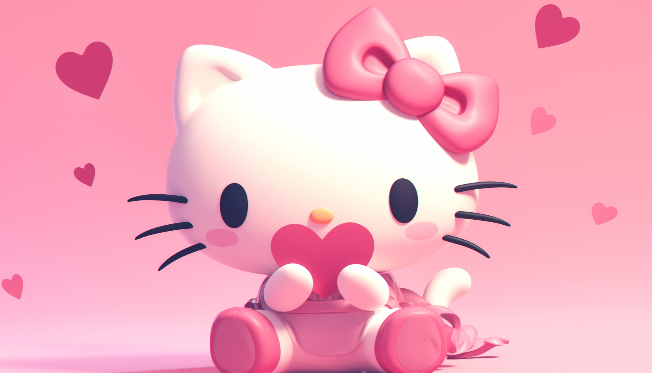 Hello Kitty Love-Themed Anime & Sanrio Background wallpapers HD quality