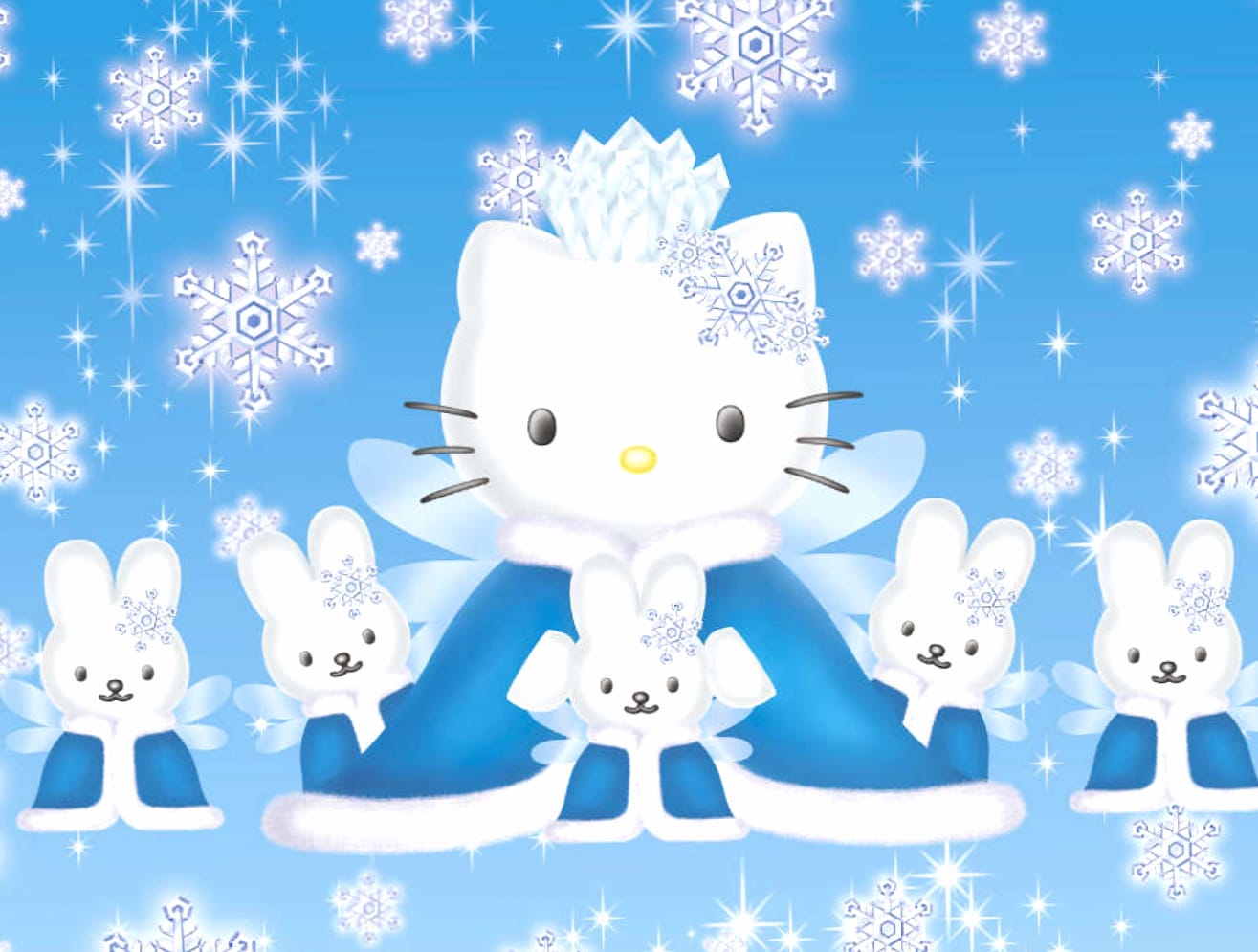 Hello Kitty Winter Wonderland wallpapers HD quality