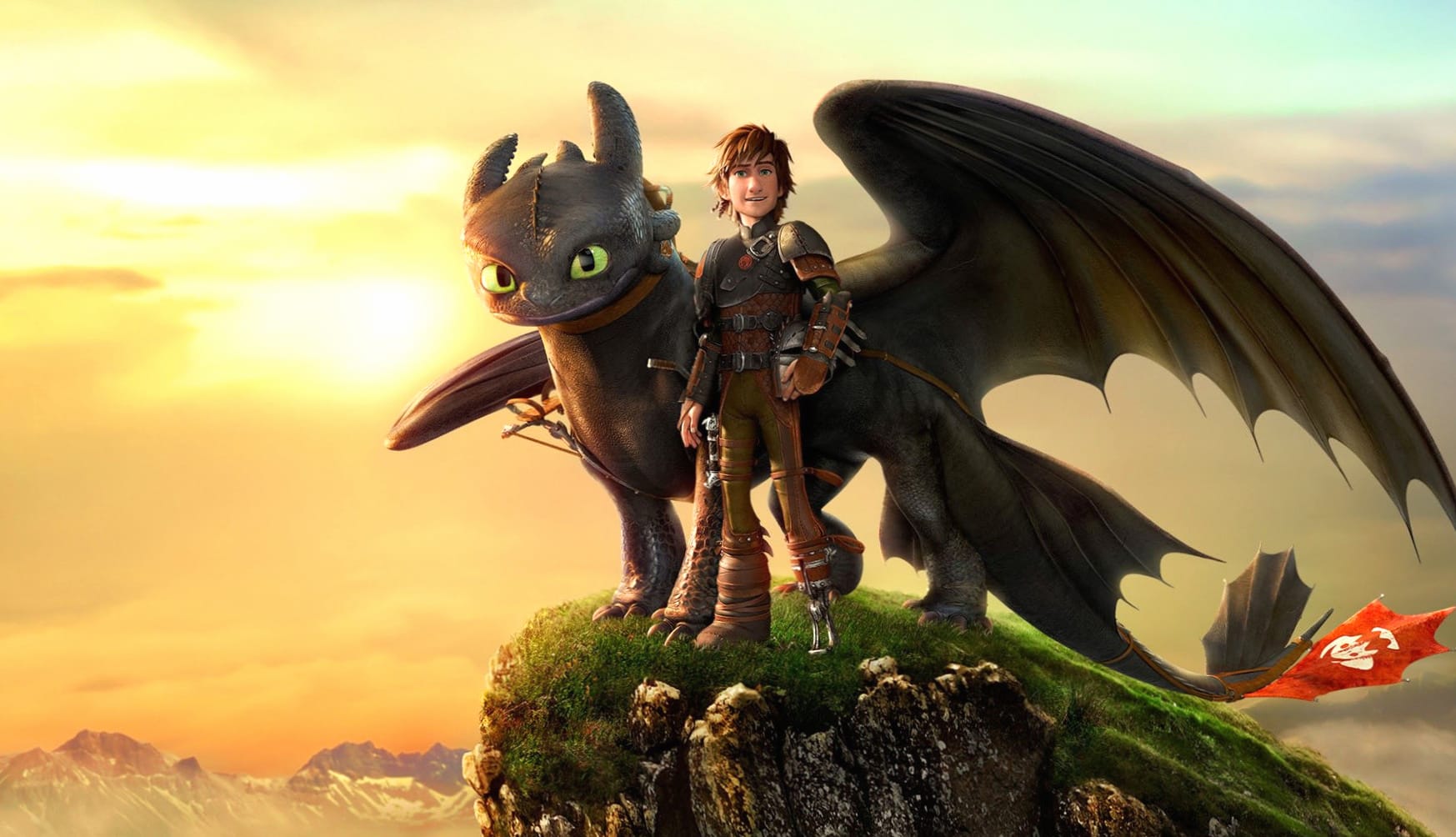 Hiccup and Toothless - How to Train Your Dragon 2 wallpapers HD quality