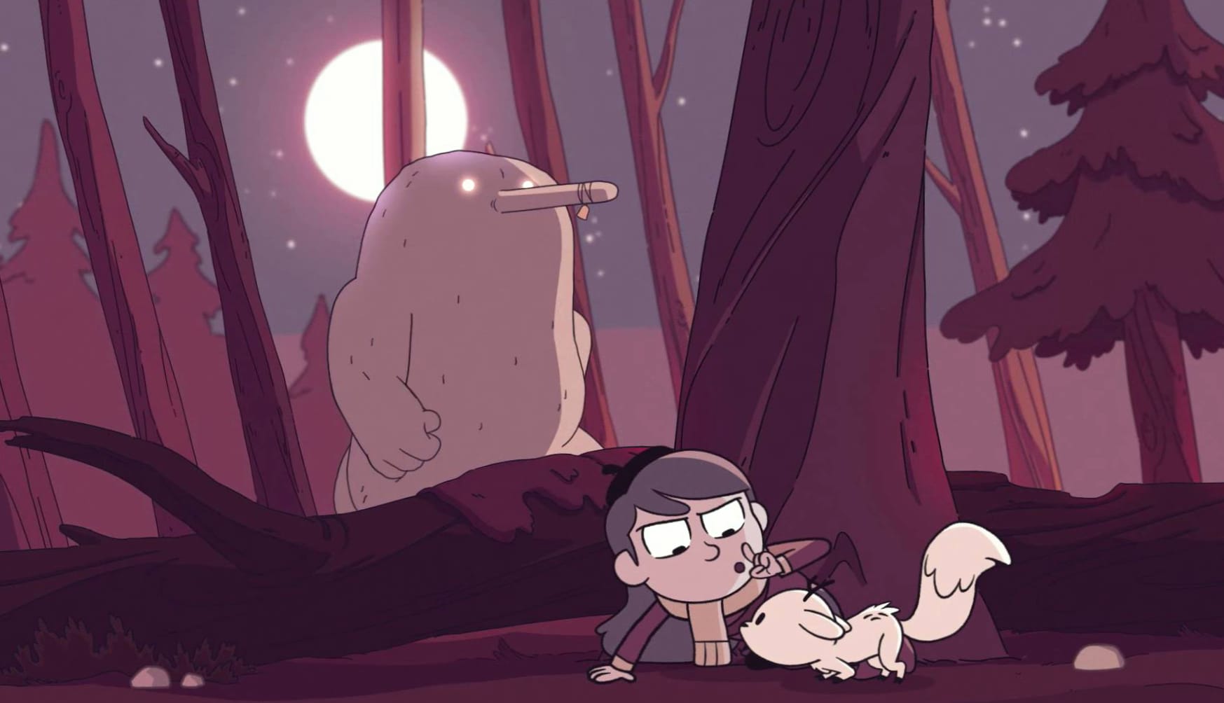 Hilda Animated Series Forest Adventure at 1600 x 900 HD size wallpapers HD quality