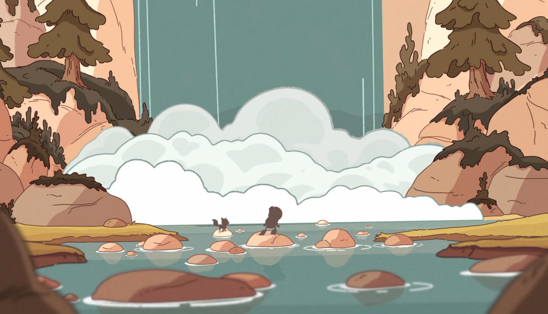 Hilda Animated Series Lake Scene wallpapers HD quality