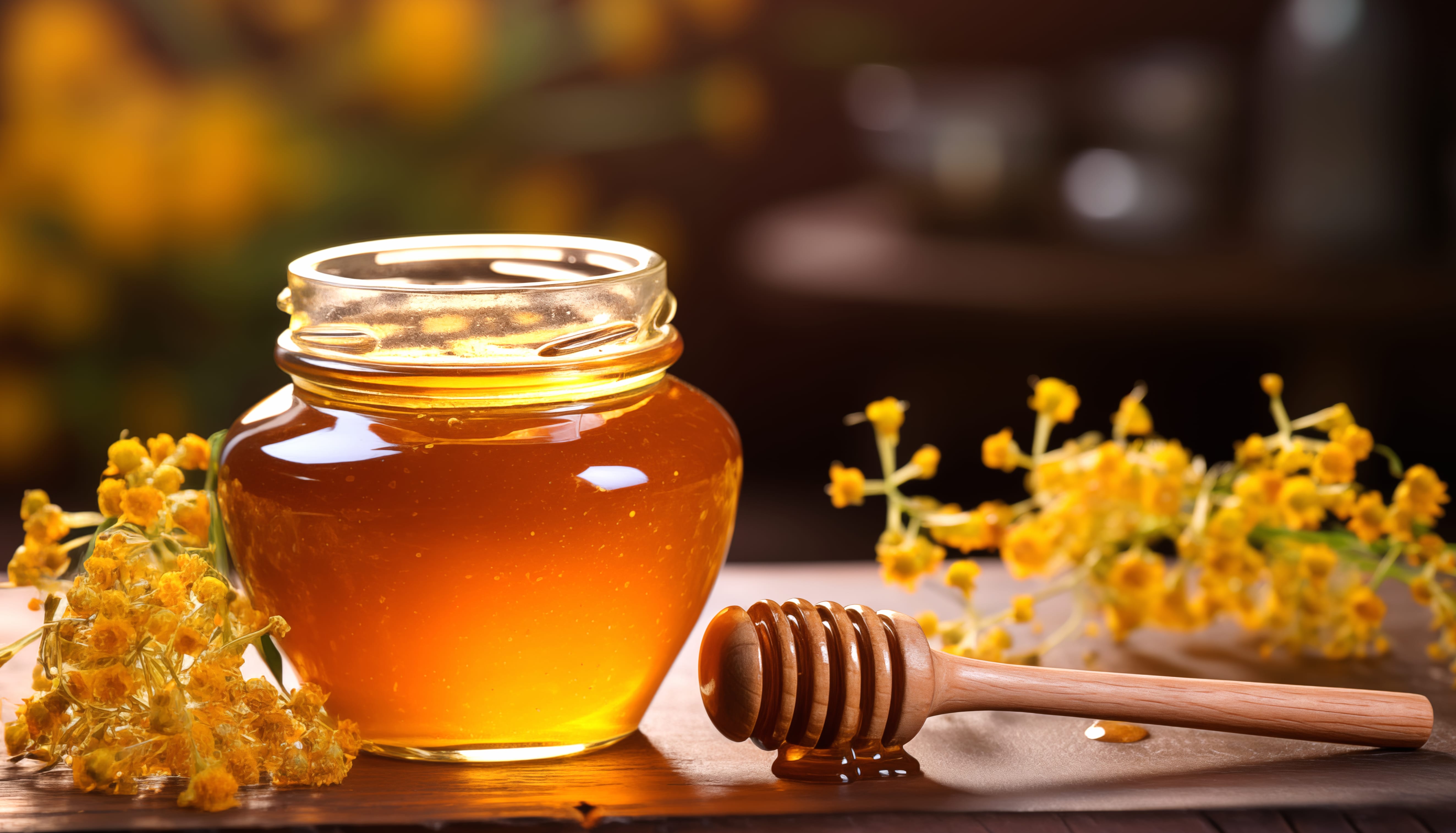 Honey Jar and Dipper wallpapers HD quality