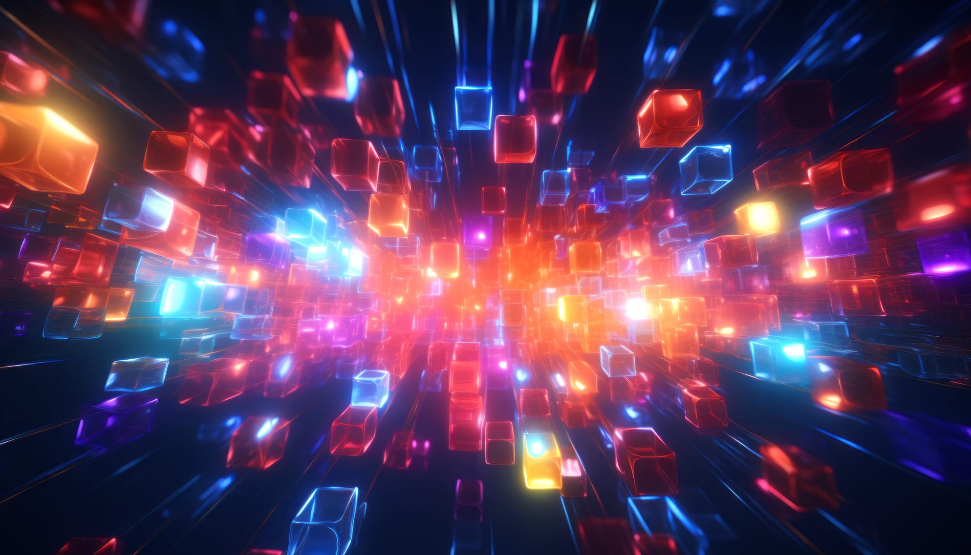 Hyperspace Light Cubes wallpapers HD quality