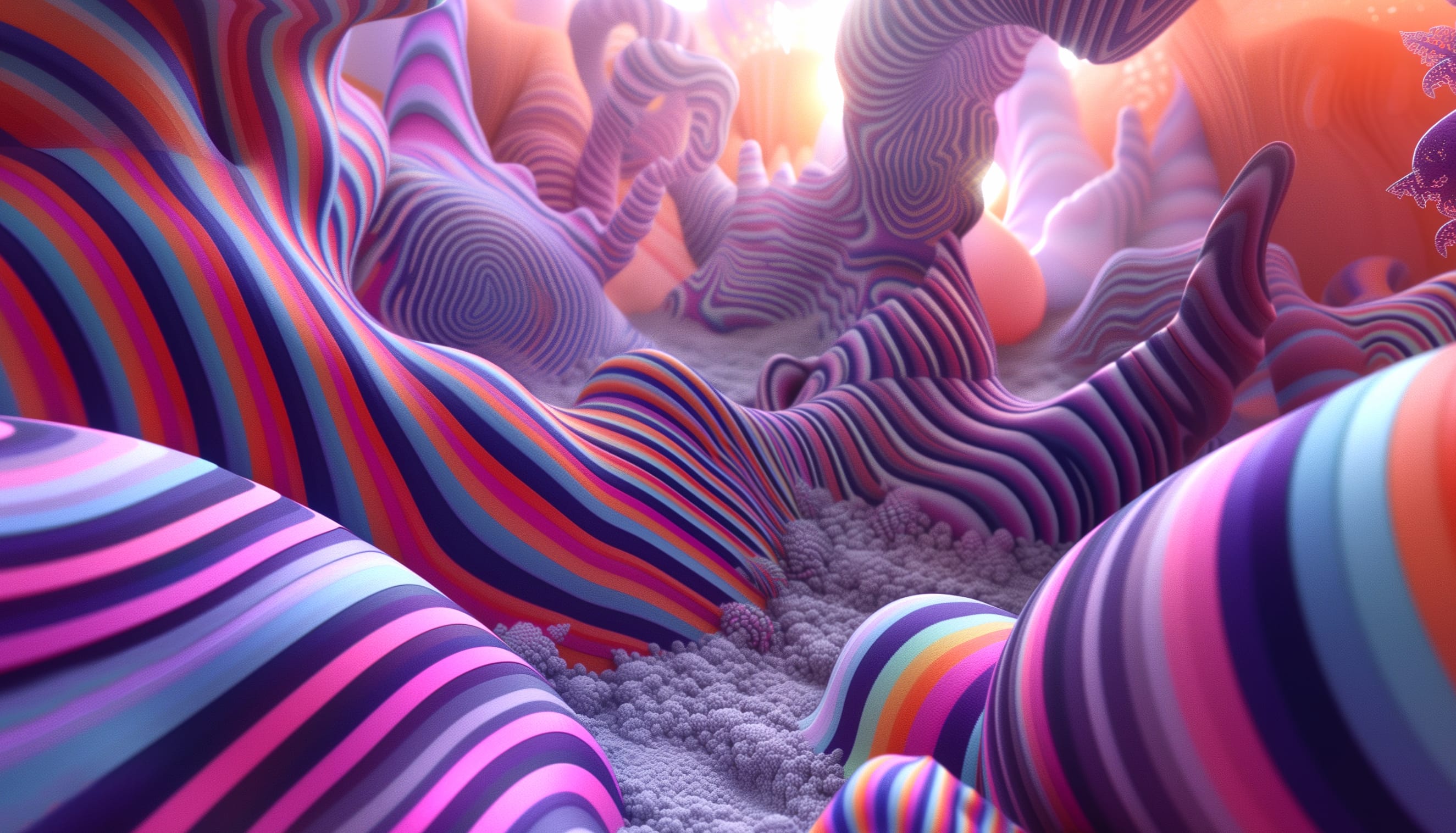 Hypnotic Abstract Swirls - HD Trippy Wallpaper wallpapers HD quality