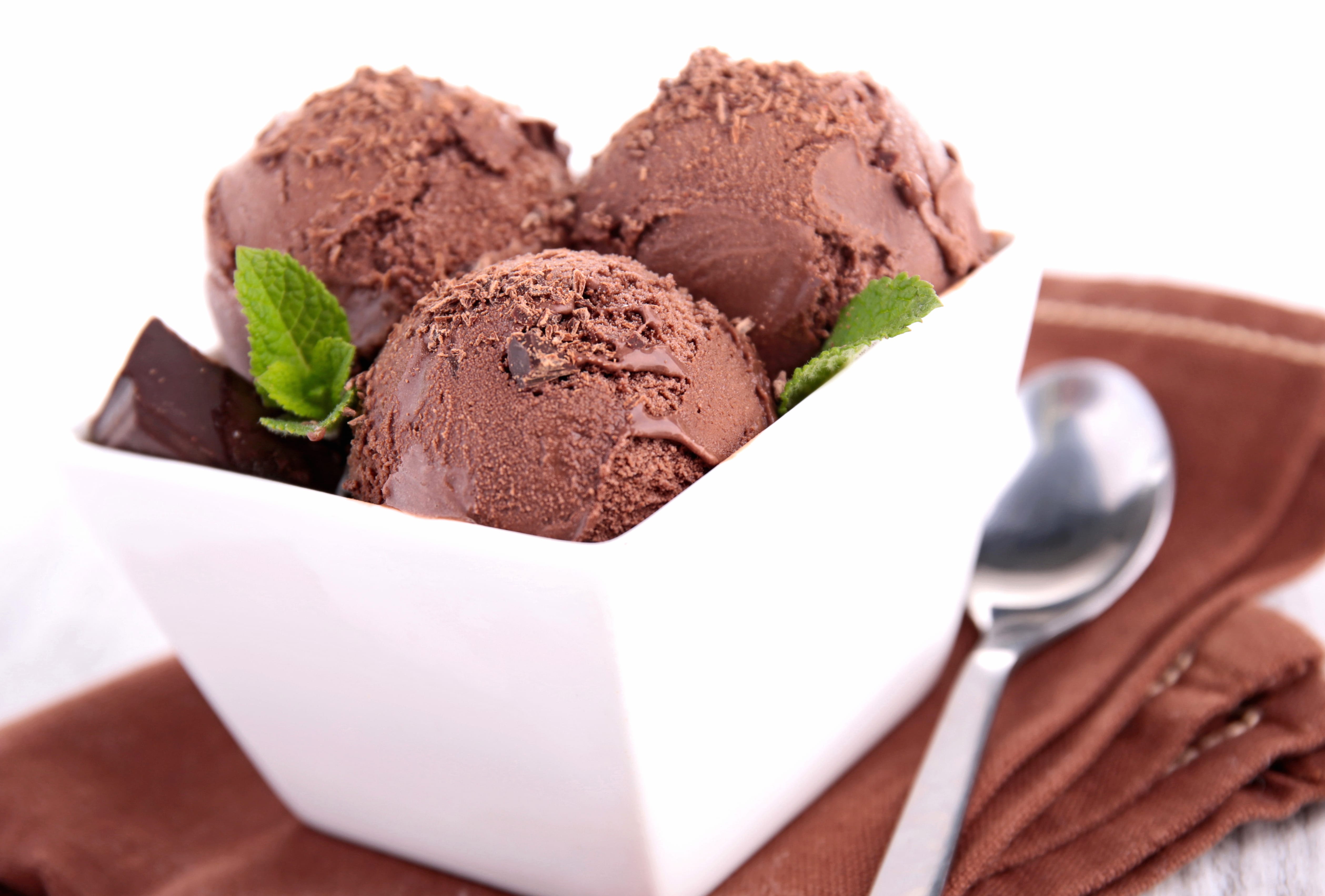 Indulgent Chocolate Ice Cream - A HD Delight wallpapers HD quality