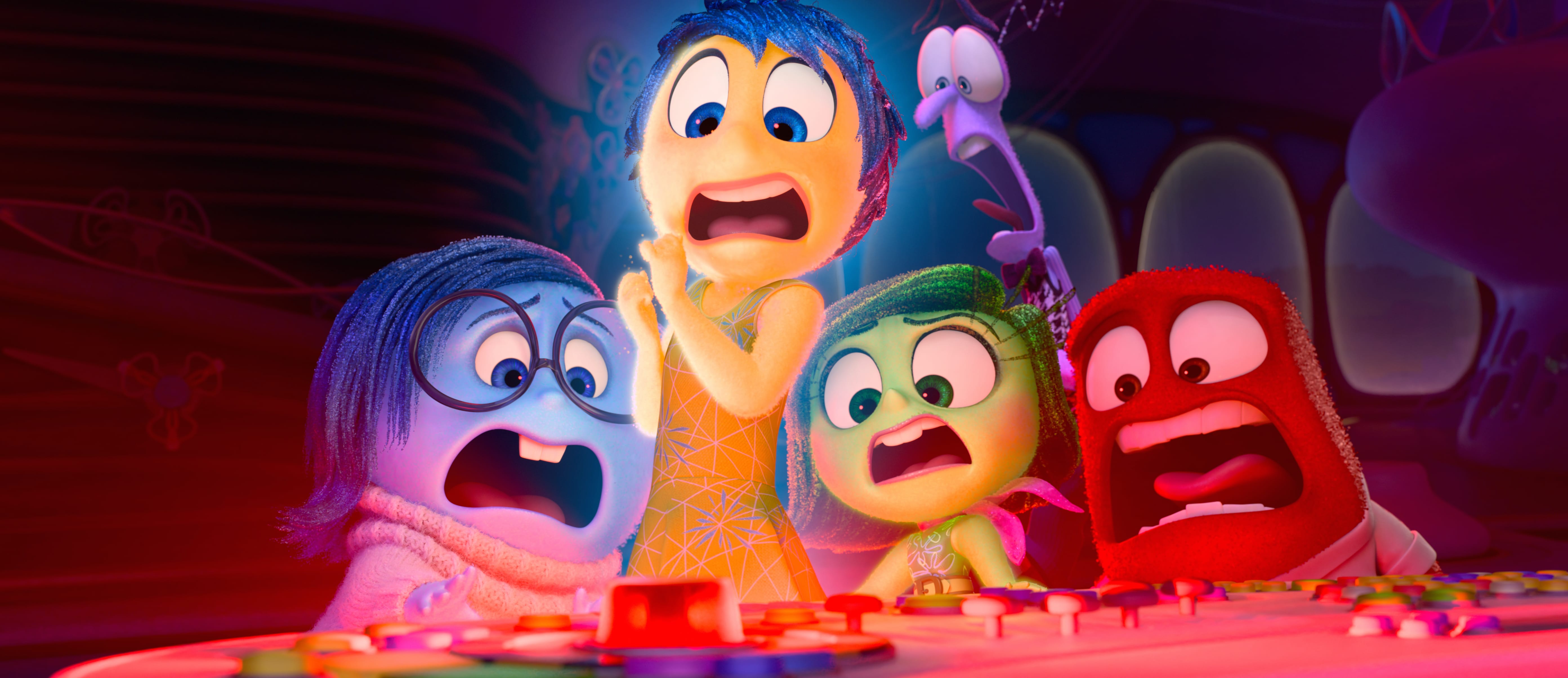 Inside Out 2 - Emotional Characters Adventure at 750 x 1334 iPhone 6 size wallpapers HD quality