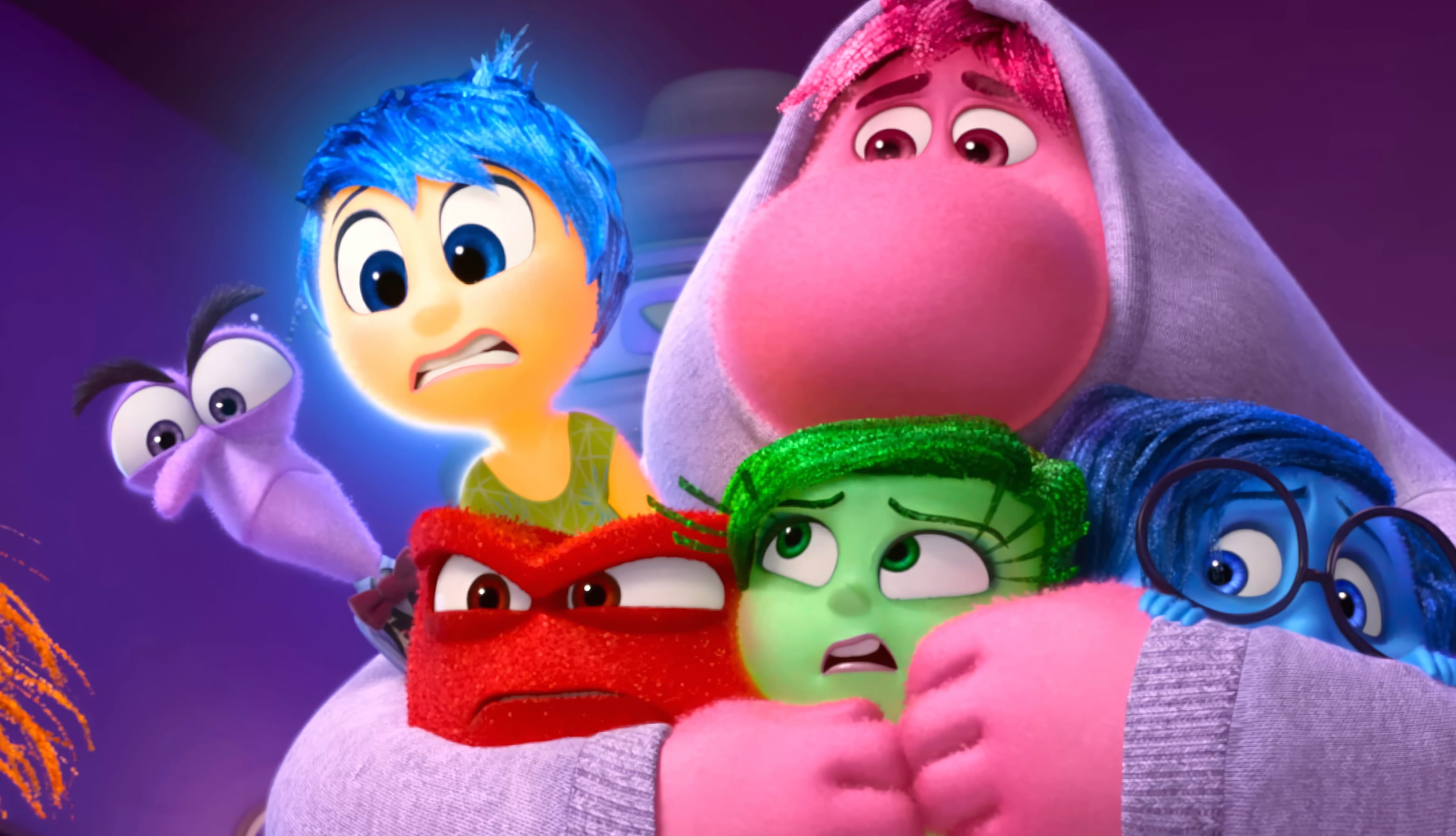 Inside Out 2 Emotions Unleashed 4K Wallpaper at 2560 x 1440 HD size wallpapers HD quality