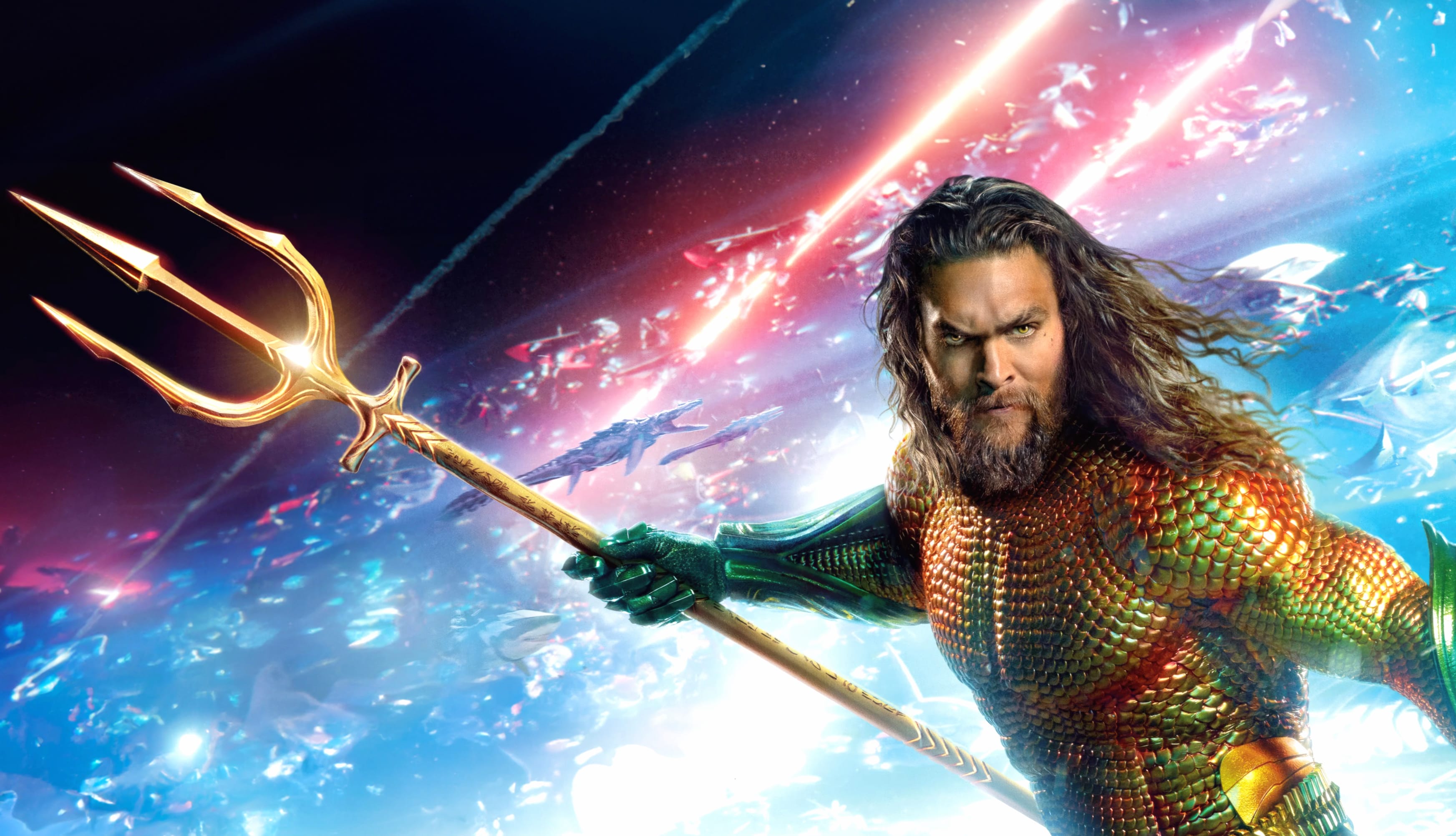 Jason Momoa Arthur Curry Aquaman and the Lost Kingdom wallpapers HD quality