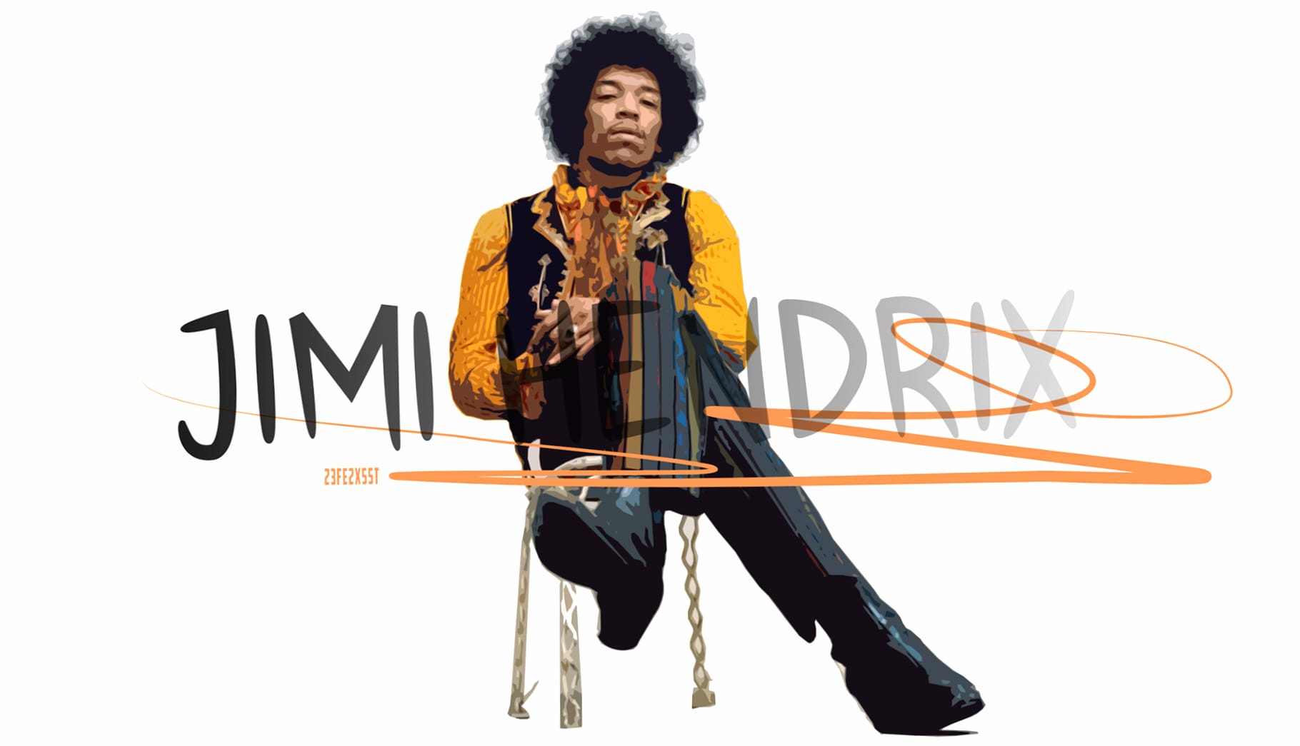 Jimi Hendrix Classic Rock at 1024 x 768 size wallpapers HD quality