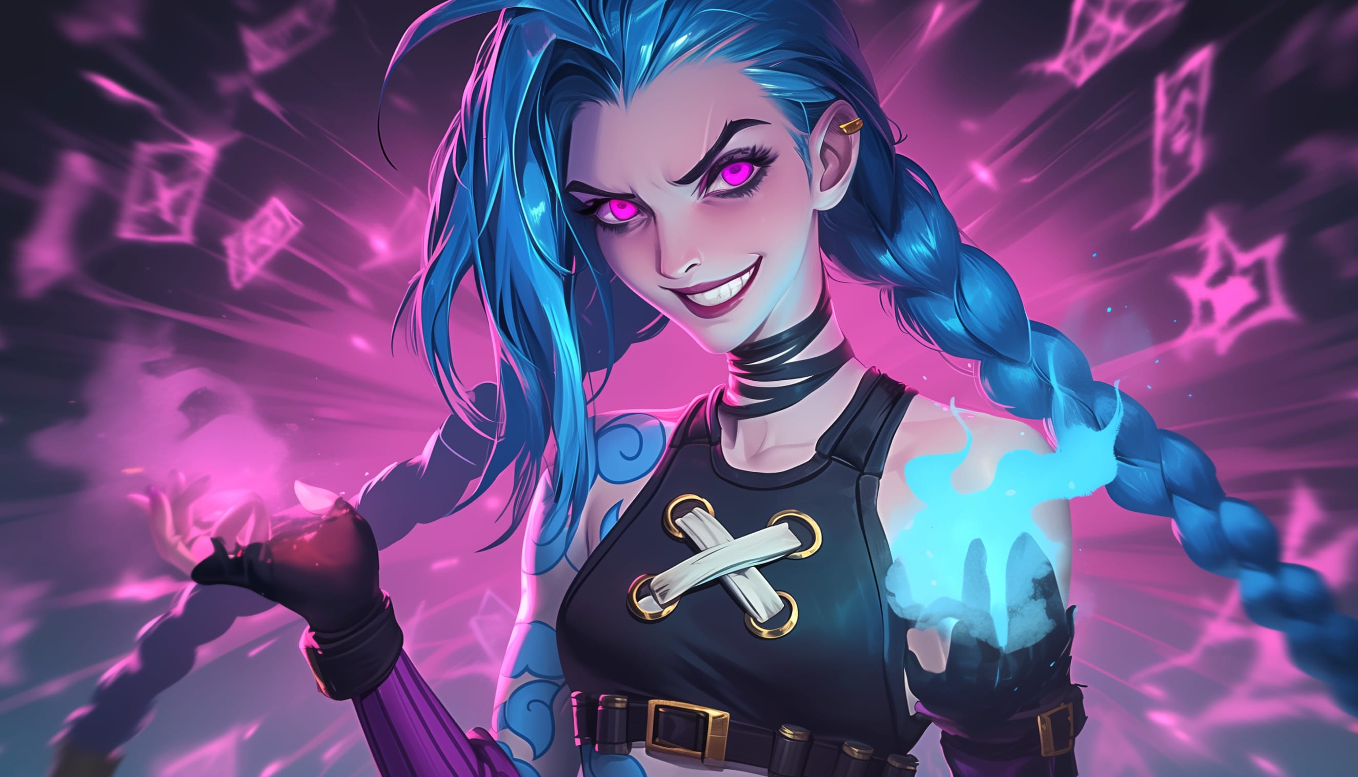 Jinx League of Legends wallpapers HD quality