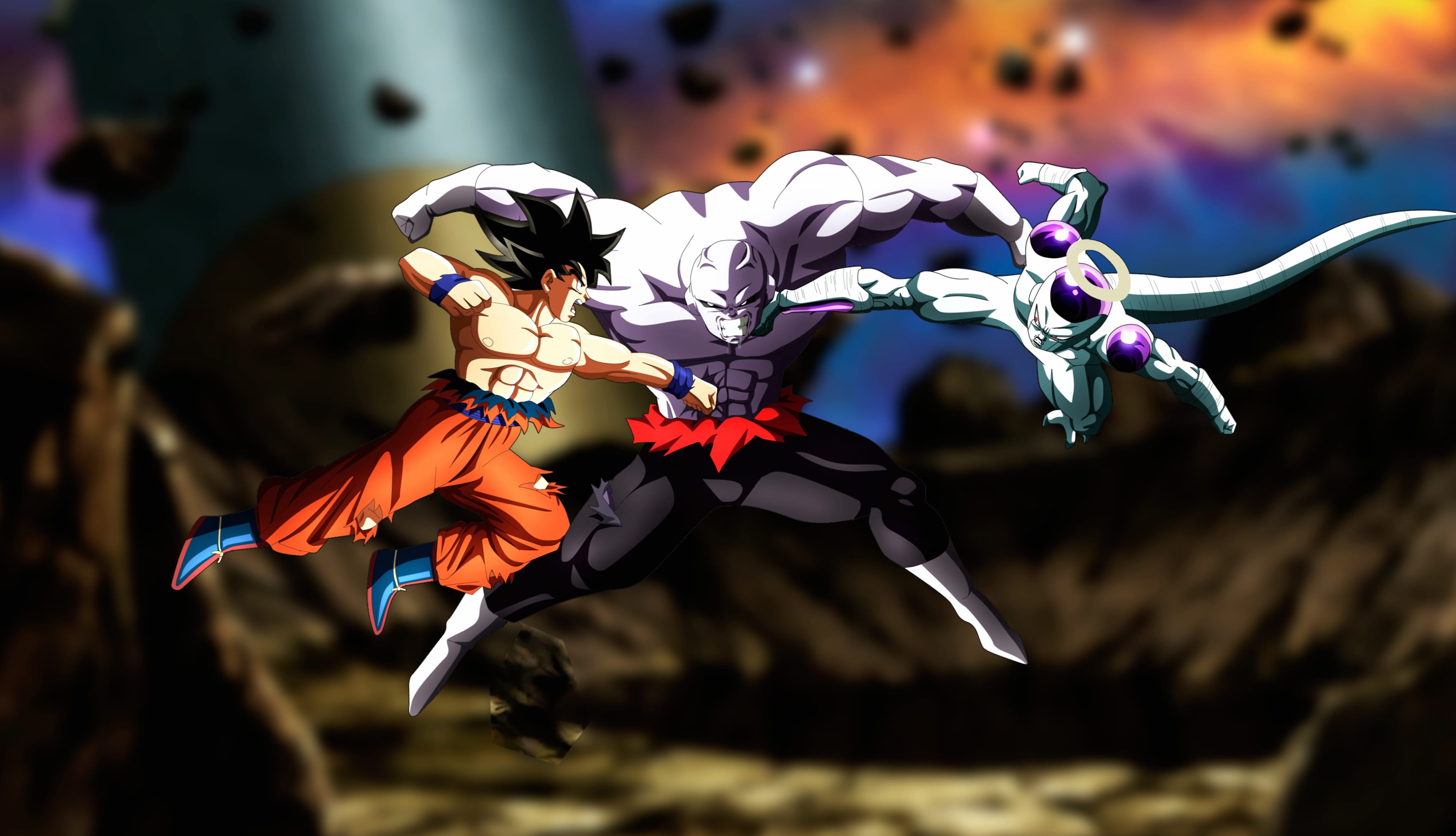 Jiren , Goku wallpapers HD quality