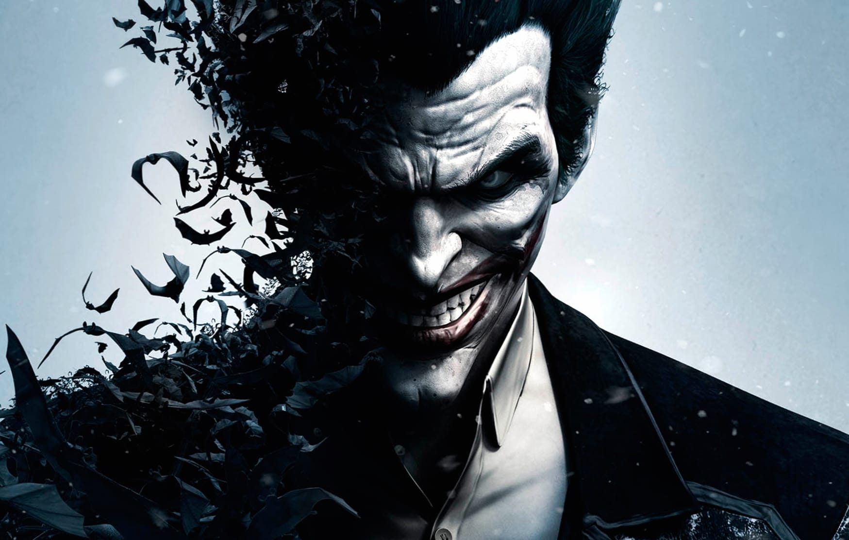 Joker from Batman Arkham Origins at 1024 x 1024 iPad size wallpapers HD quality