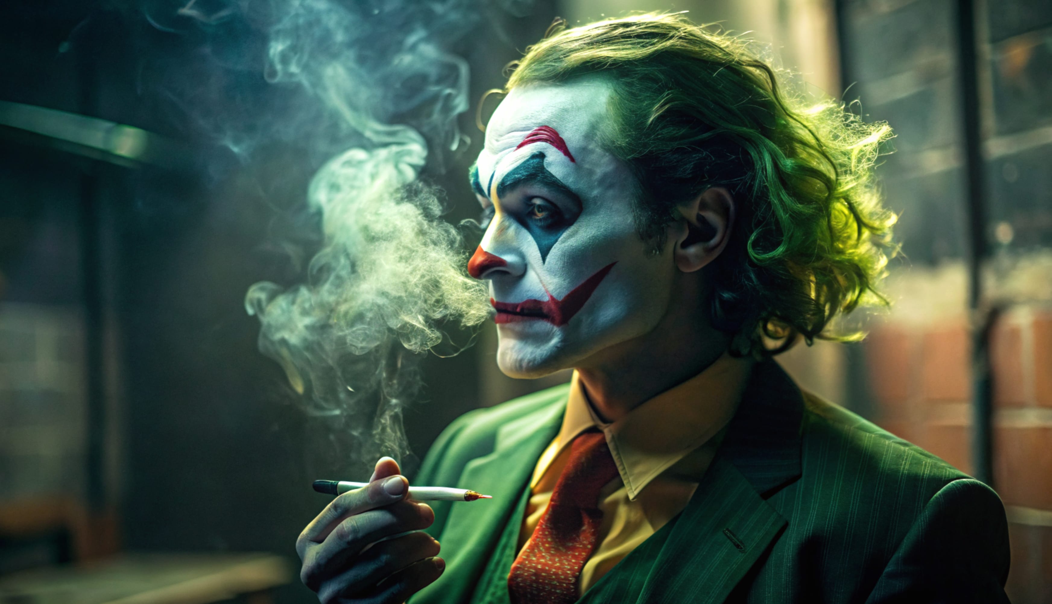 Joker smokes wallpapers HD Joker smokes wallpapers HD quality