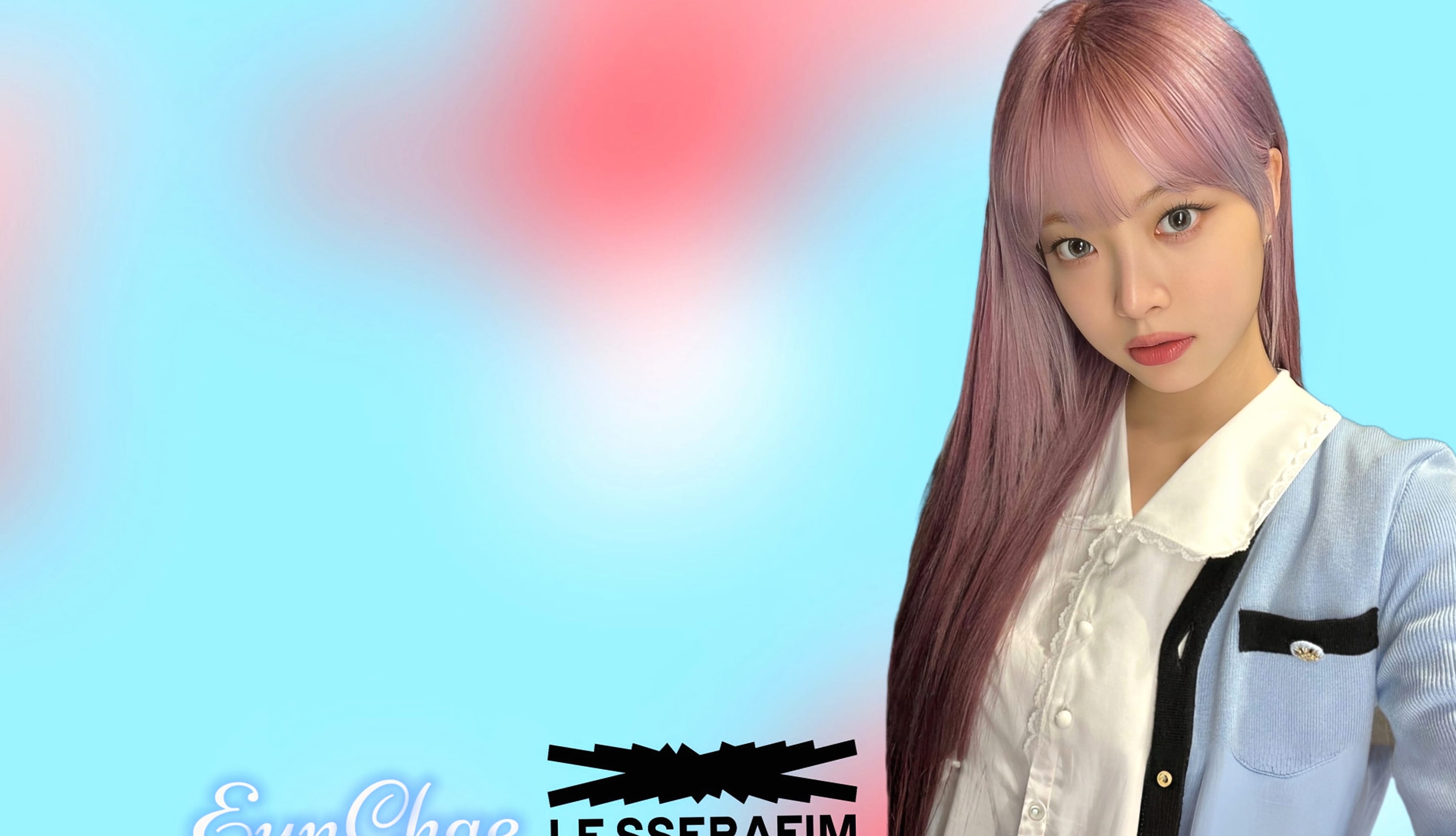 K-pop Music Le Sserafim (Music) Eunchae at 640 x 1136 iPhone 5 size wallpapers HD quality