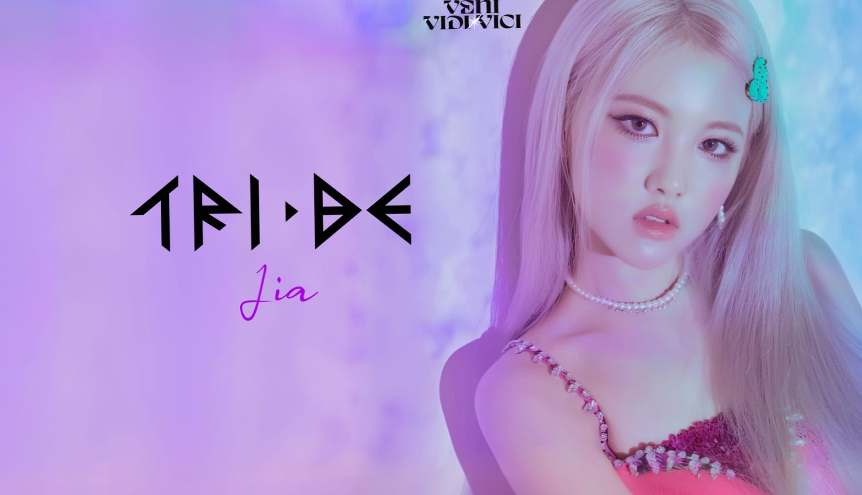 K-pop Tri.be Music Jia at 750 x 1334 iPhone 6 size wallpapers HD quality