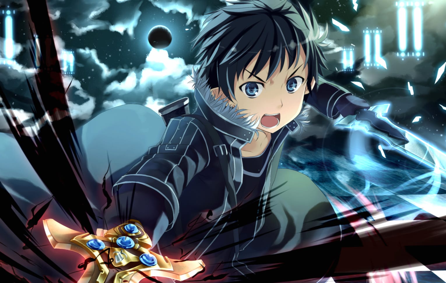 Kazuto Kirigaya (Kirito) Sword Art Online wallpapers HD quality