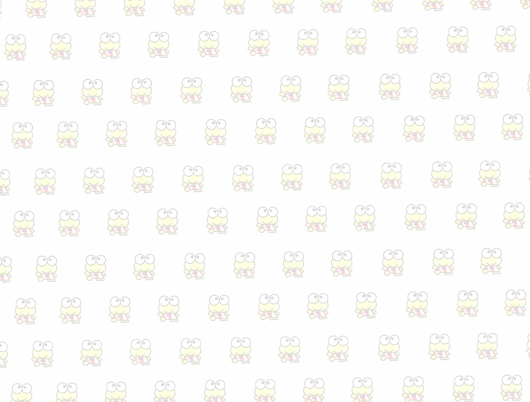 Keroppi Pattern HD Anime Wallpaper - Sanrio Desktop Background wallpapers HD quality