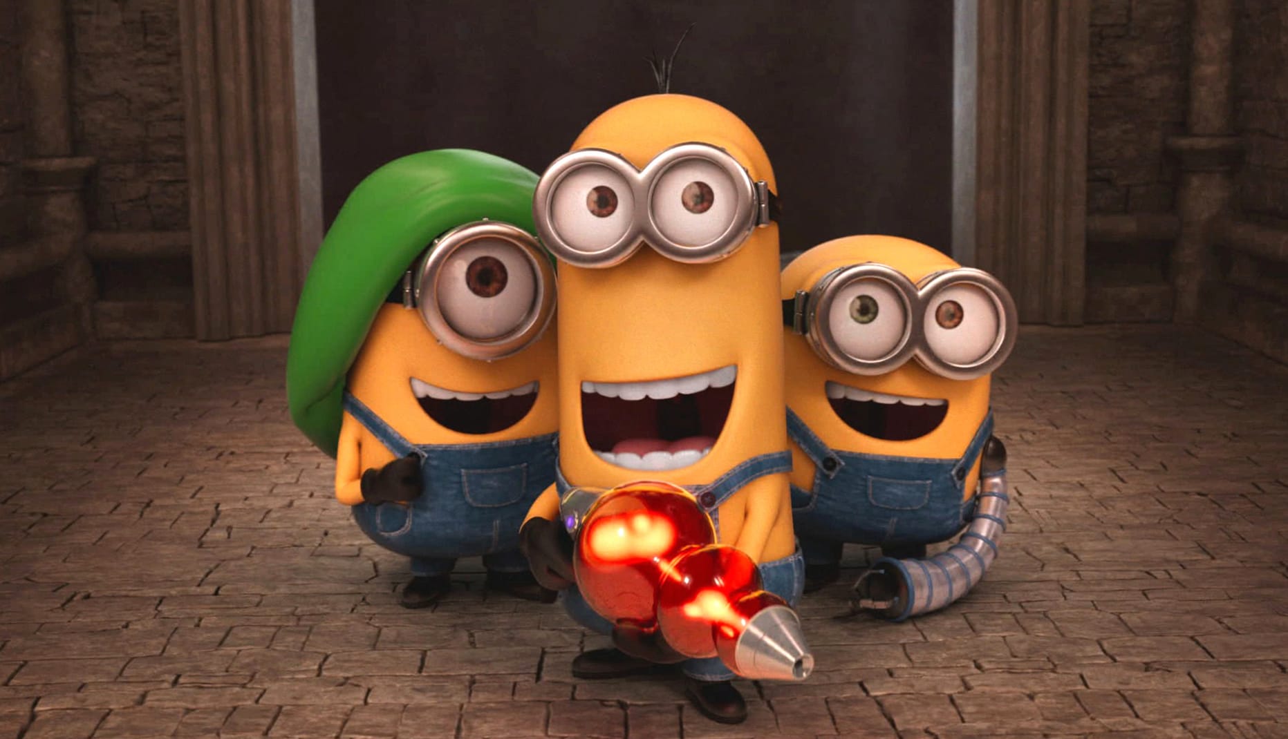 Kevin, Stuart, and Bob HD Minions Wallpaper wallpapers HD quality