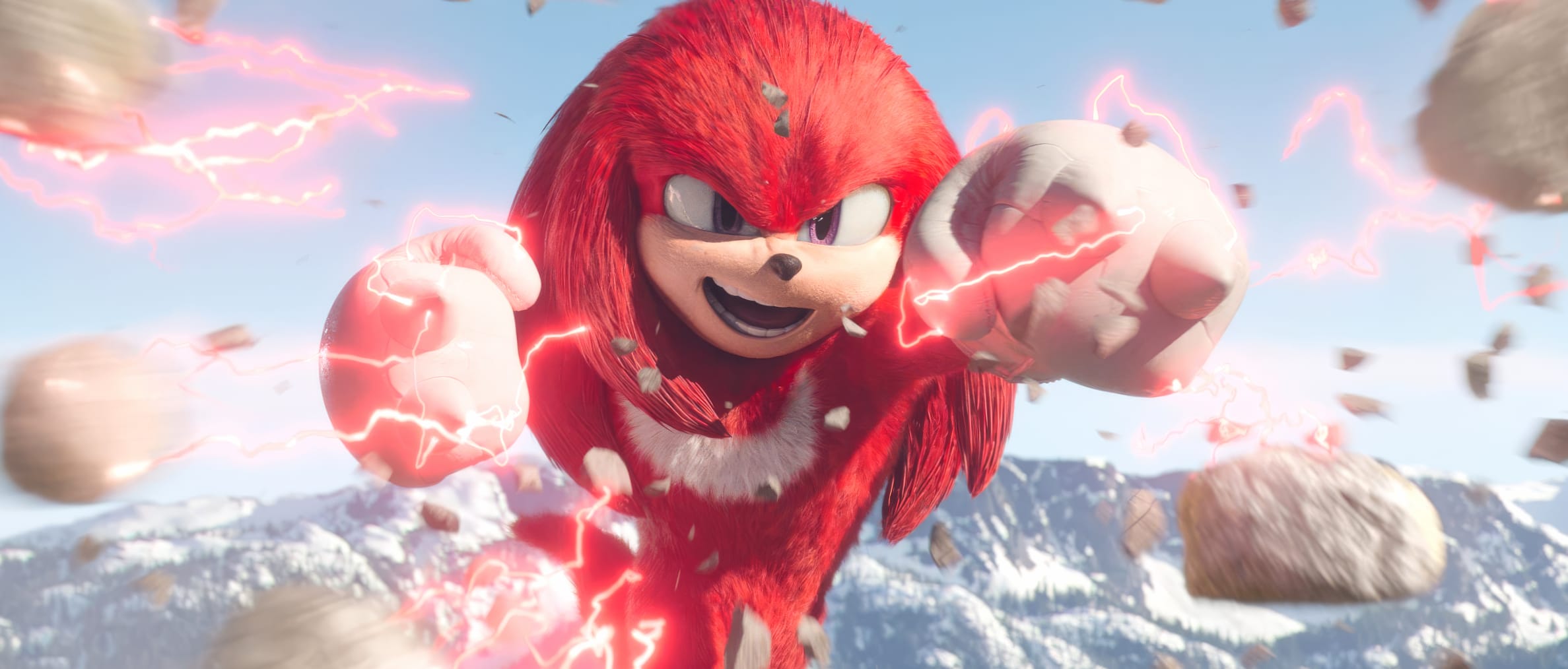 Knuckles Charging Up - Sonic Series at 750 x 1334 iPhone 6 size wallpapers HD quality