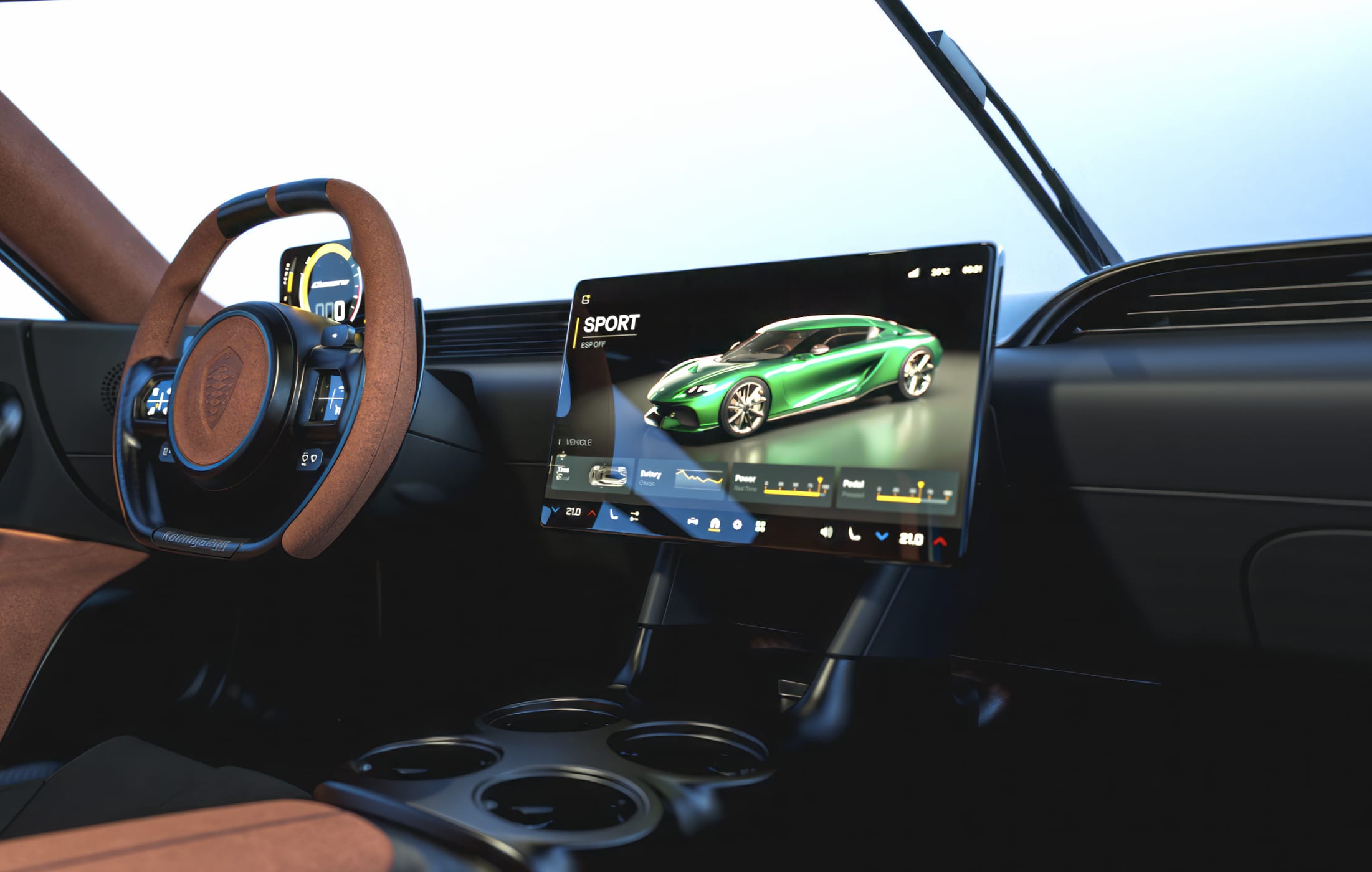 Koenigsegg Gemera Interior wallpapers HD quality