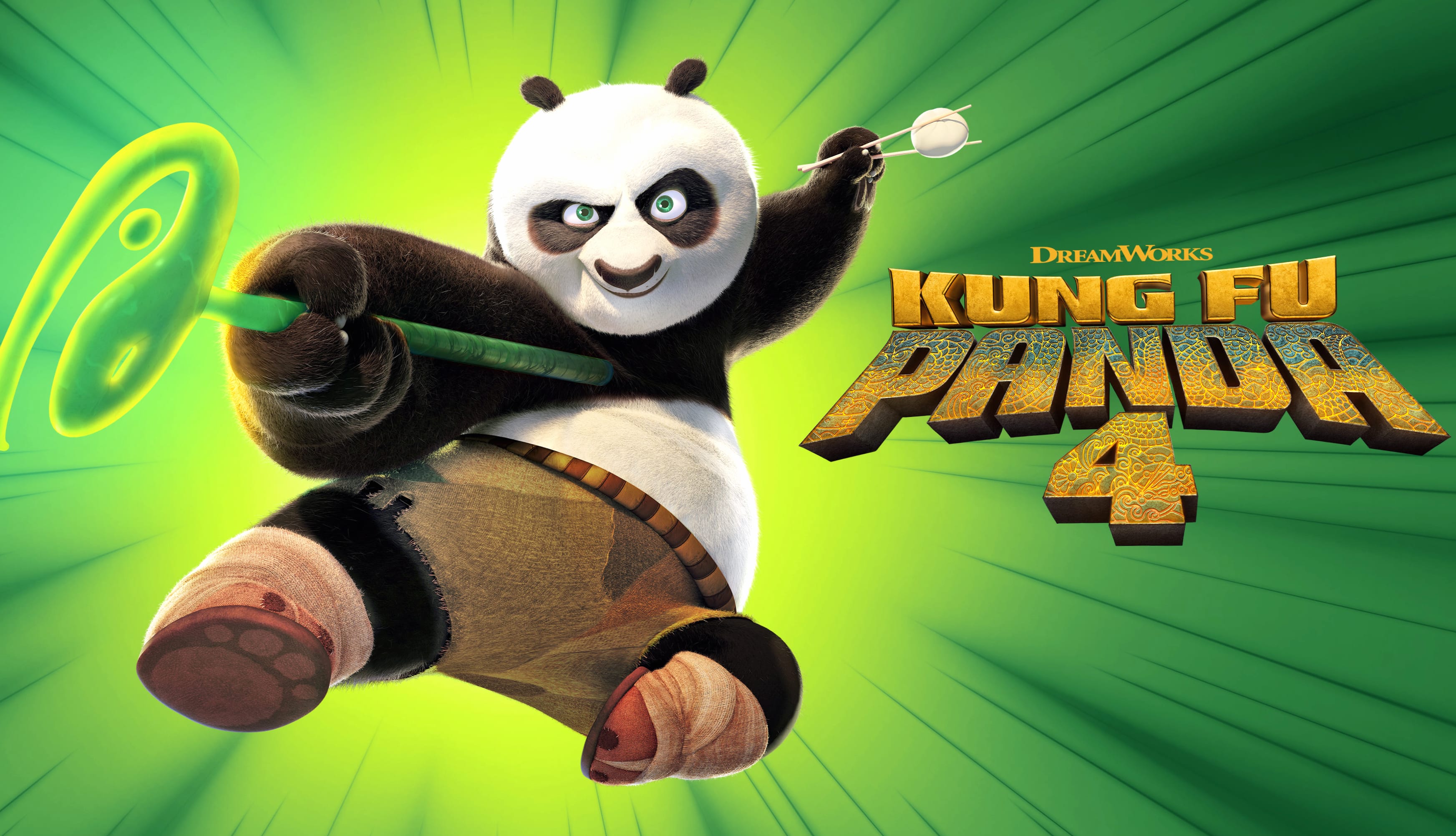 Kung Fu Panda 4 Official at 1600 x 1200 size wallpapers HD quality