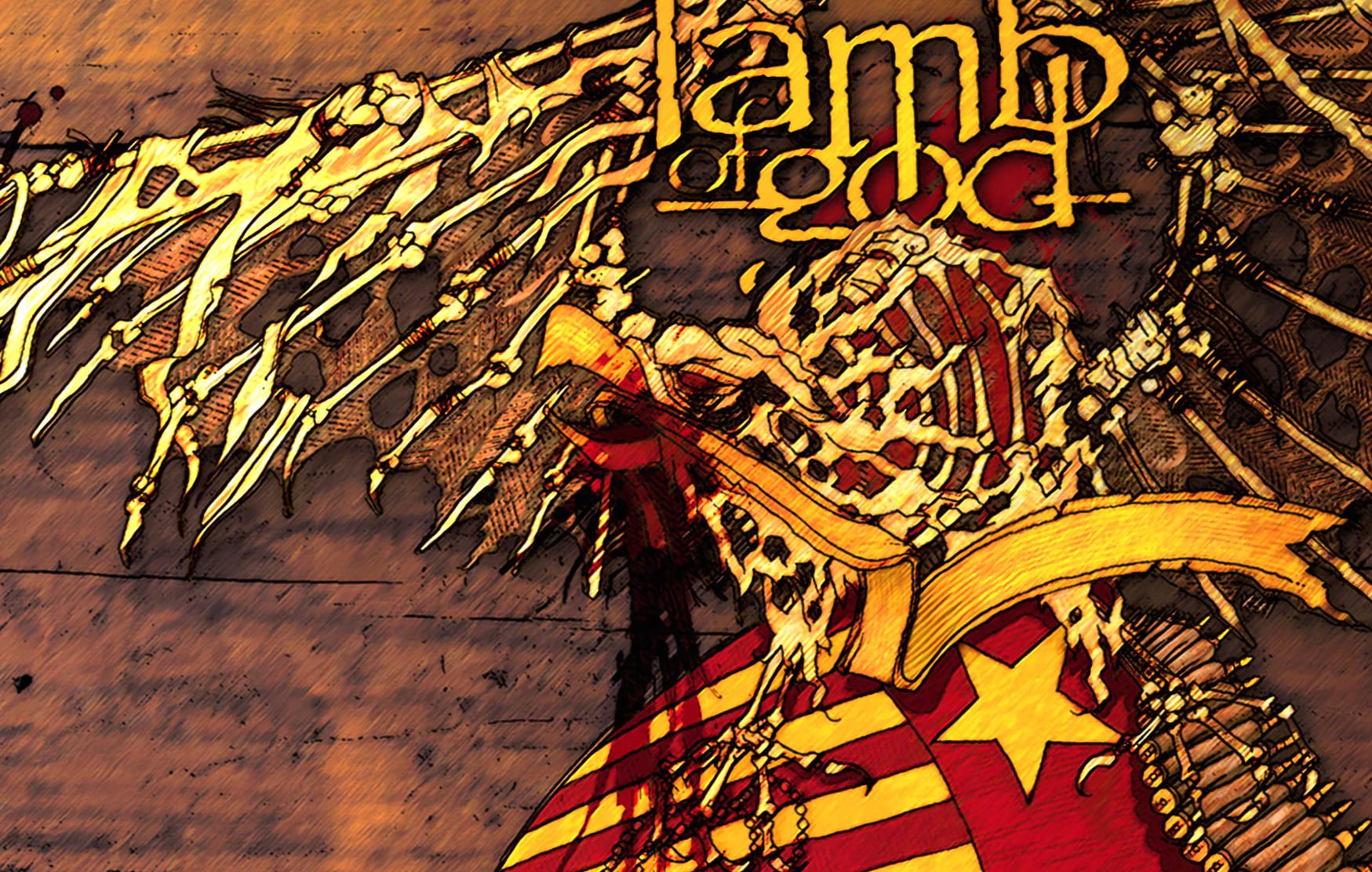 Lamb Of God The Power of Metal Music wallpapers HD quality